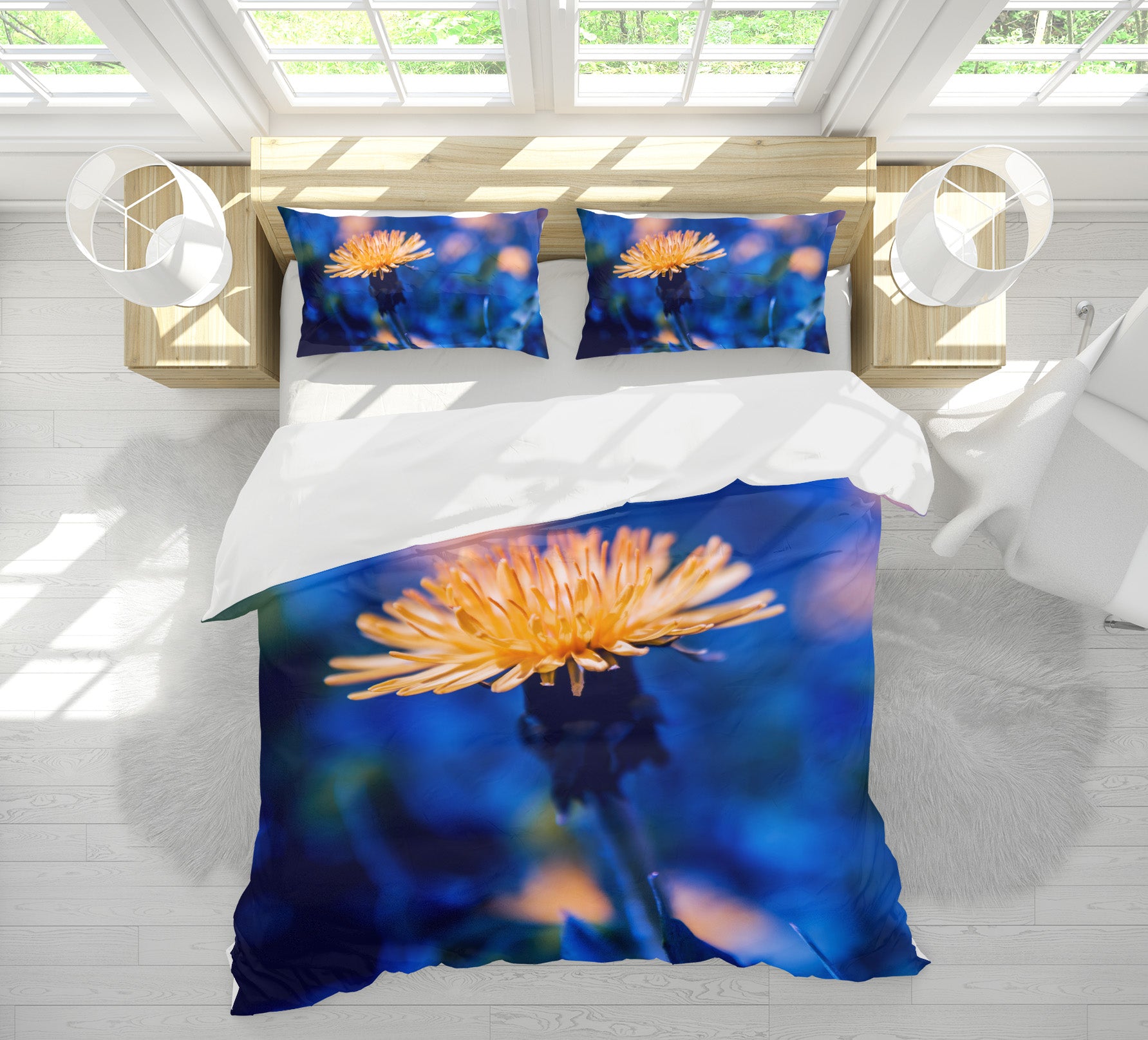 3D Flowers 61010 Bed Pillowcases Quilt