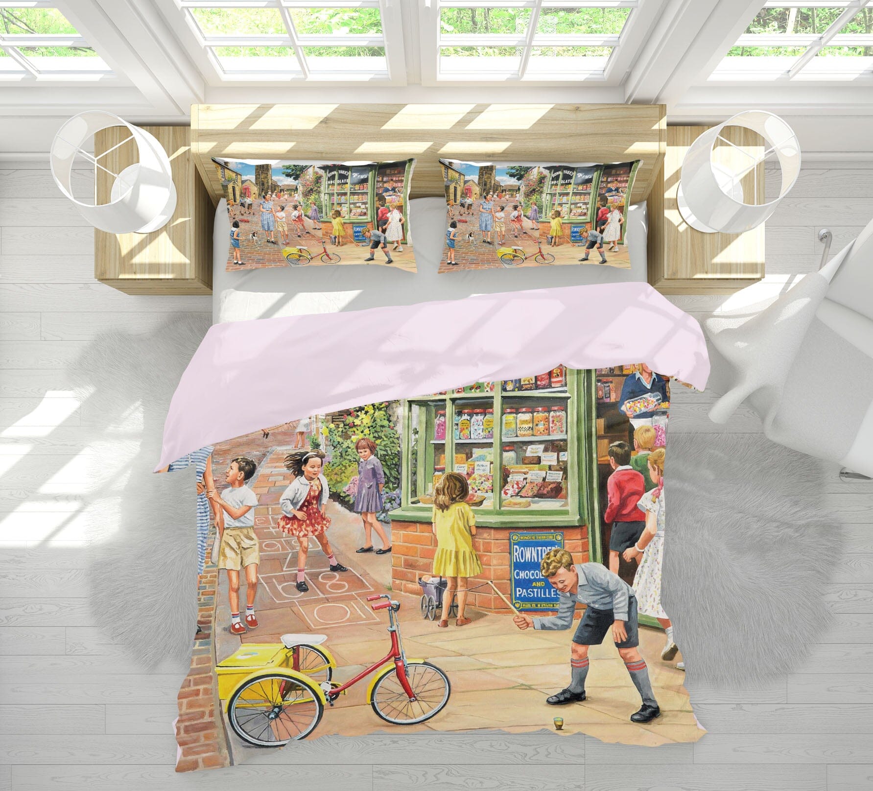 3D The Sweet Shop 2068 Trevor Mitchell bedding Bed Pillowcases Quilt Quiet Covers AJ Creativity Home 