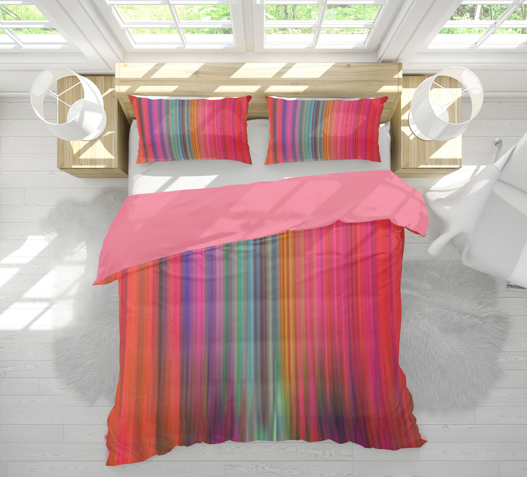 3D Abstract Color 70001 Shandra Smith Bedding Bed Pillowcases Quilt