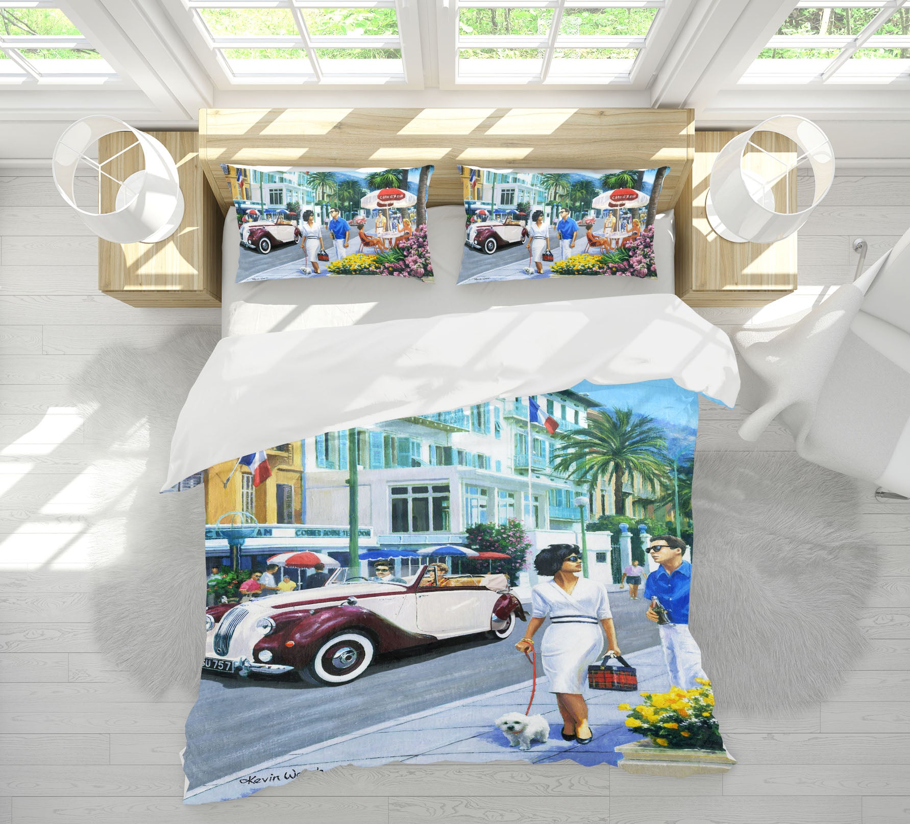 3D Street Vehicle 12537 Kevin Walsh Bedding Bed Pillowcases Quilt