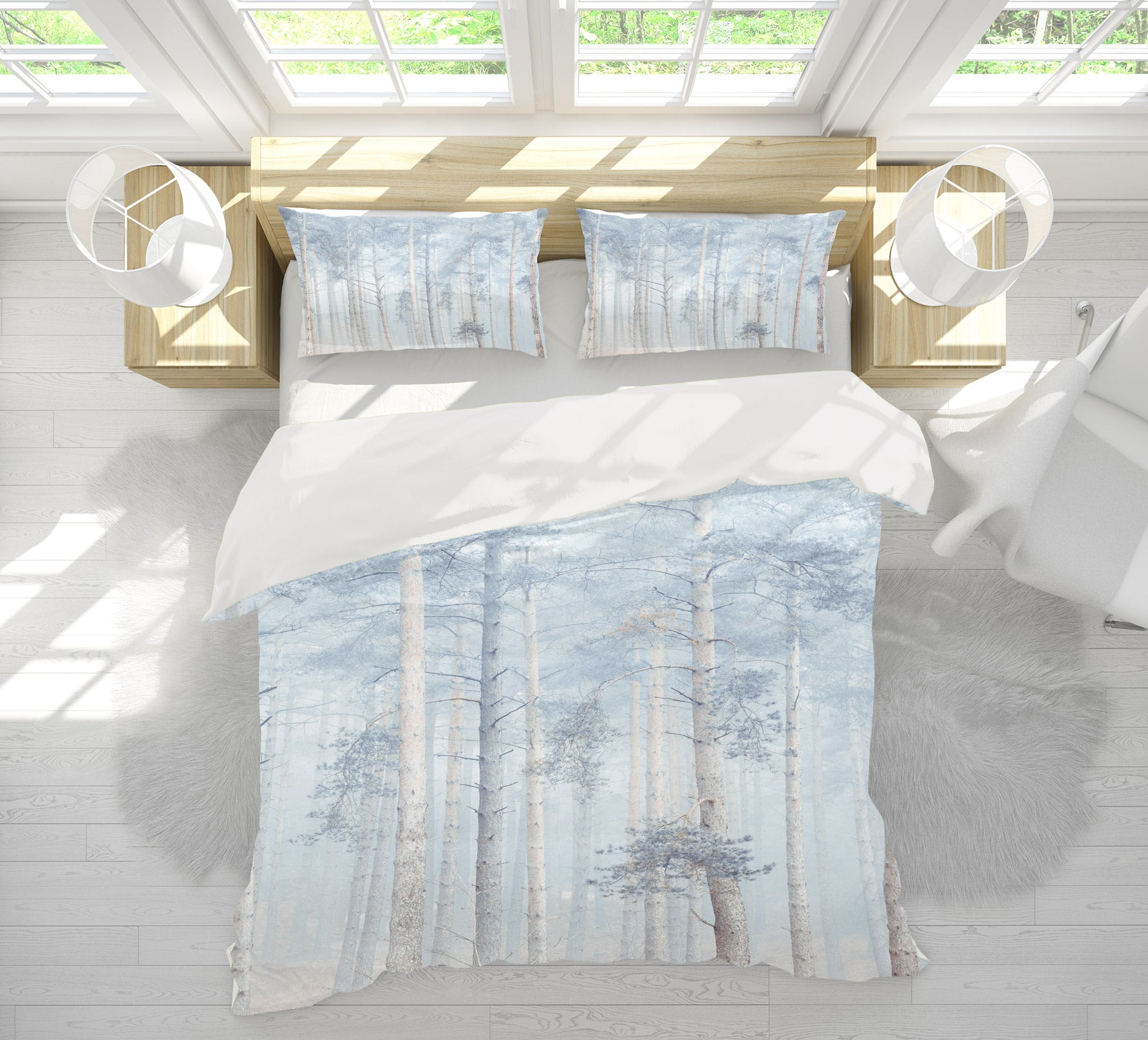 3D Tree Leaves 6993 Assaf Frank Bedding Bed Pillowcases Quilt Cover Duvet Cover