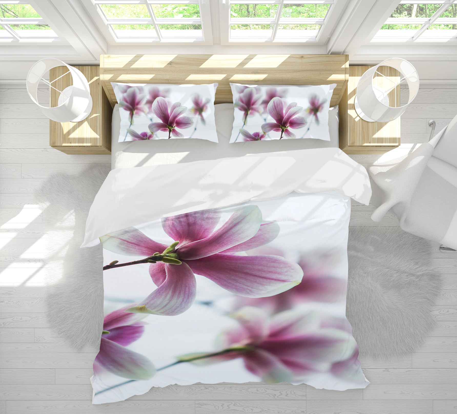 3D Flowers 86018 Jerry LoFaro bedding Bed Pillowcases Quilt