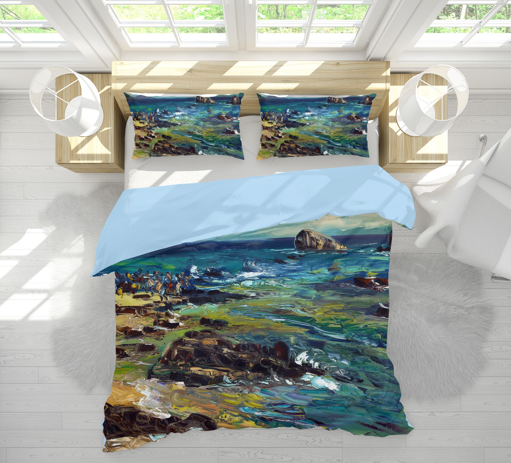 3D Sea Reef 12181 Bed Pillowcases Quilt