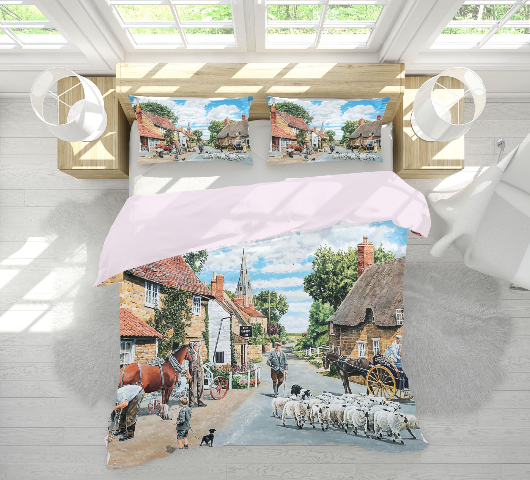 3D The Village Farrier 2073 Trevor Mitchell bedding Bed Pillowcases Quilt Quiet Covers AJ Creativity Home 