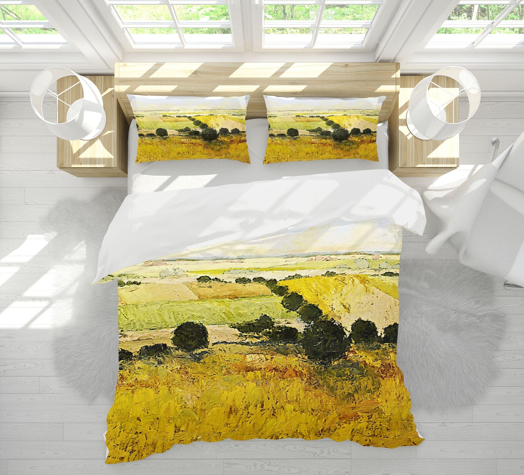 3D Summer End 2116 Allan P. Friedlander Bedding Bed Pillowcases Quilt Quiet Covers AJ Creativity Home 