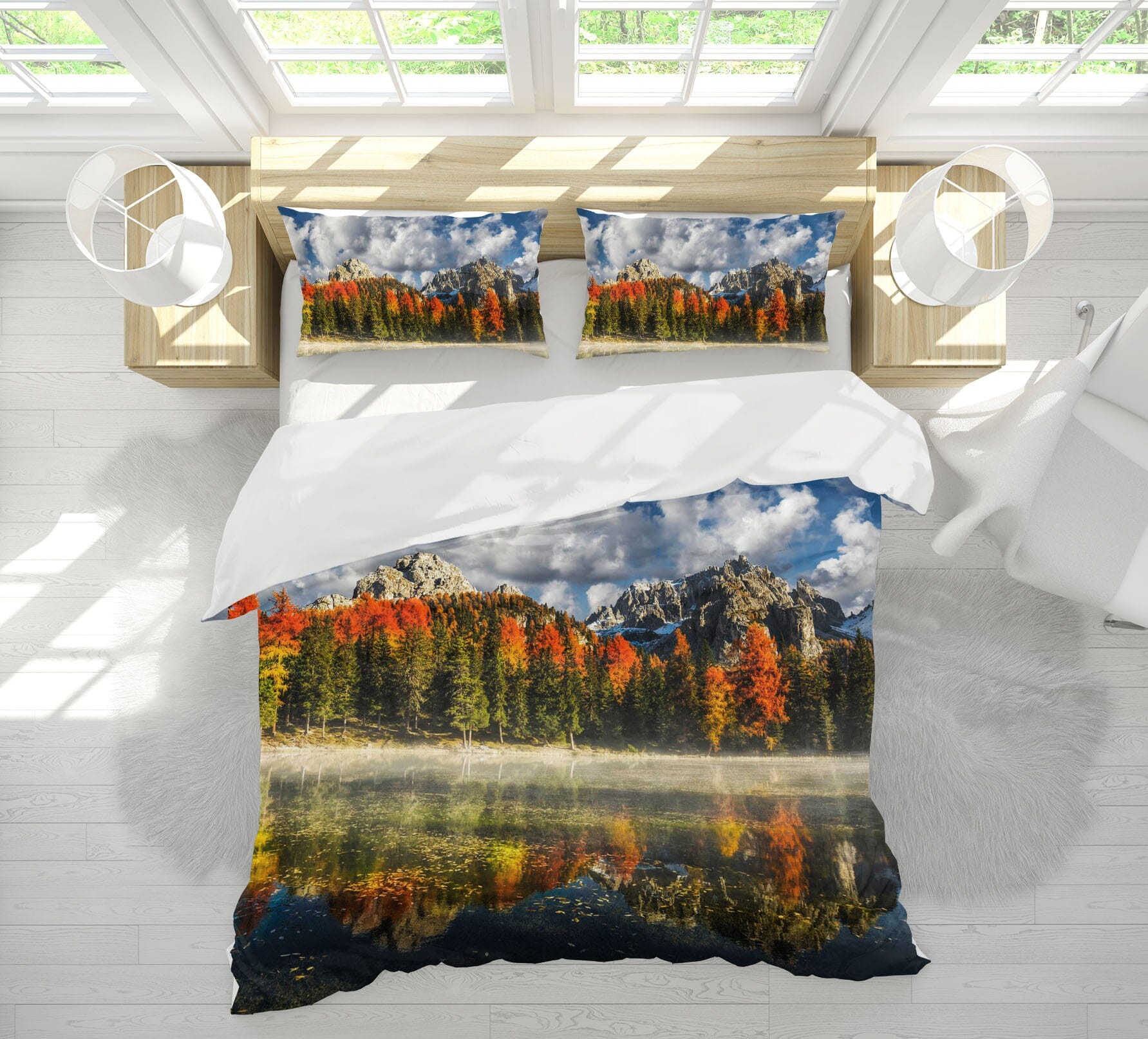 3D Clear Lake 2164 Marco Carmassi Bedding Bed Pillowcases Quilt Quiet Covers AJ Creativity Home 