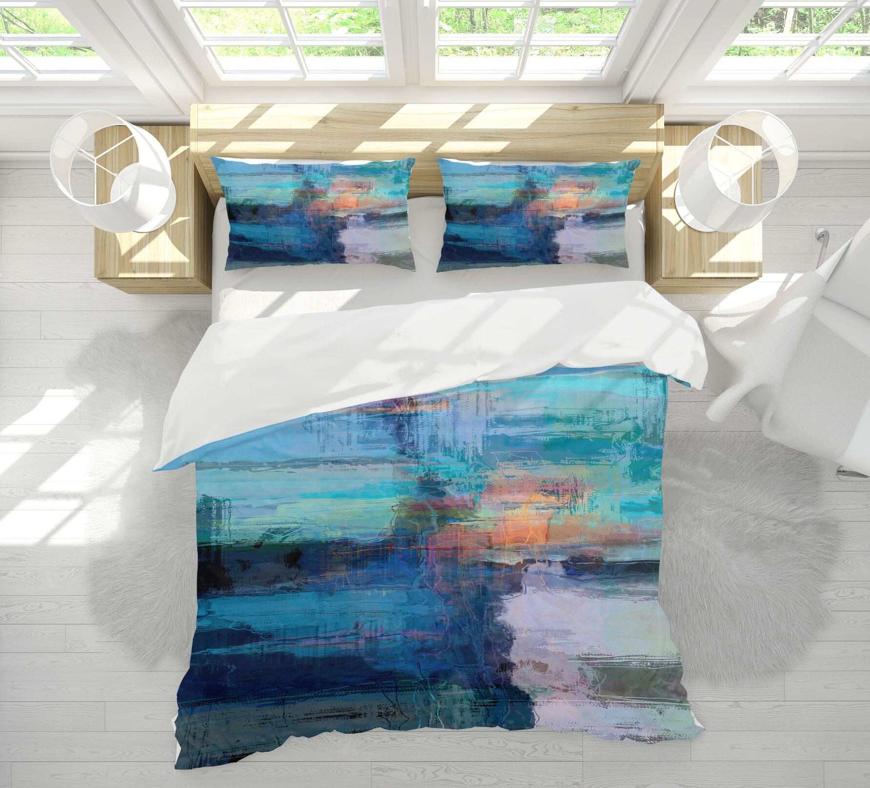 3D Sunset 2102 Michael Tienhaara Bedding Bed Pillowcases Quilt Quiet Covers AJ Creativity Home 