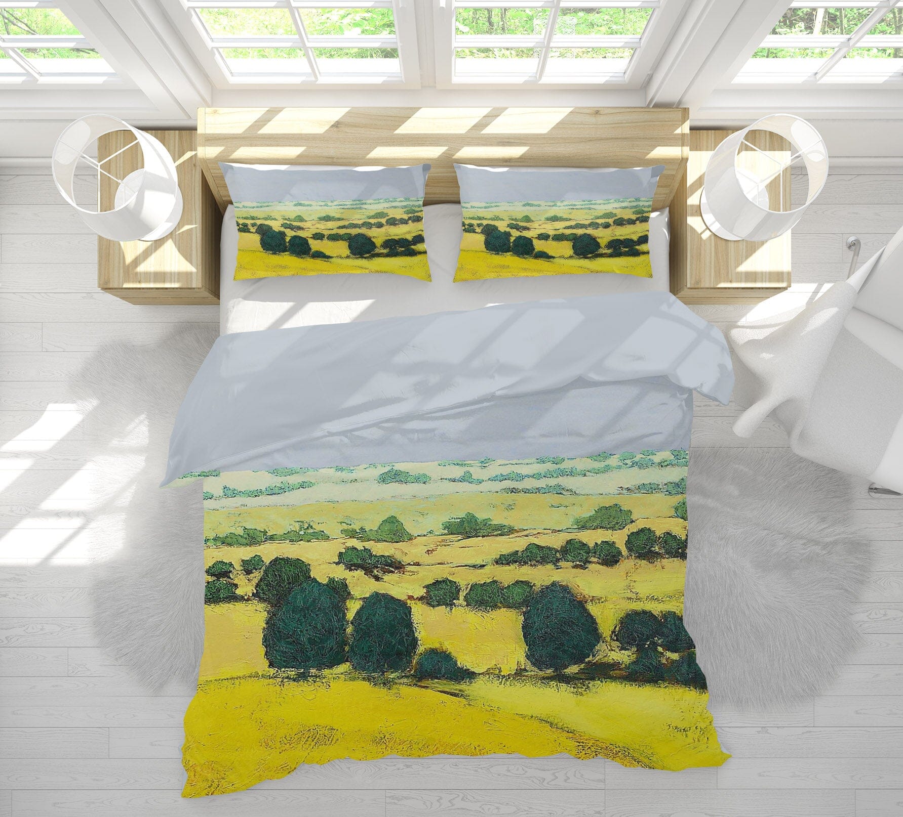 3D Next Hill 2108 Allan P. Friedlander Bedding Bed Pillowcases Quilt Quiet Covers AJ Creativity Home 