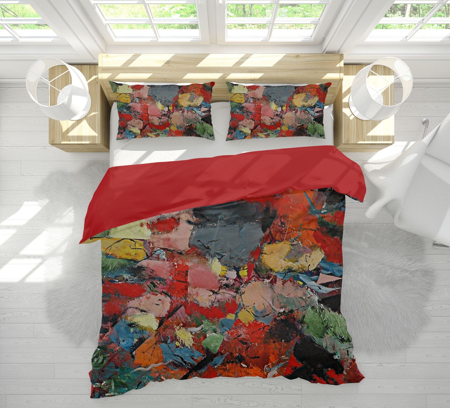 3D Painted Manor 105 Allan P. Friedlander Bedding Bed Pillowcases Quilt Quiet Covers AJ Creativity Home 