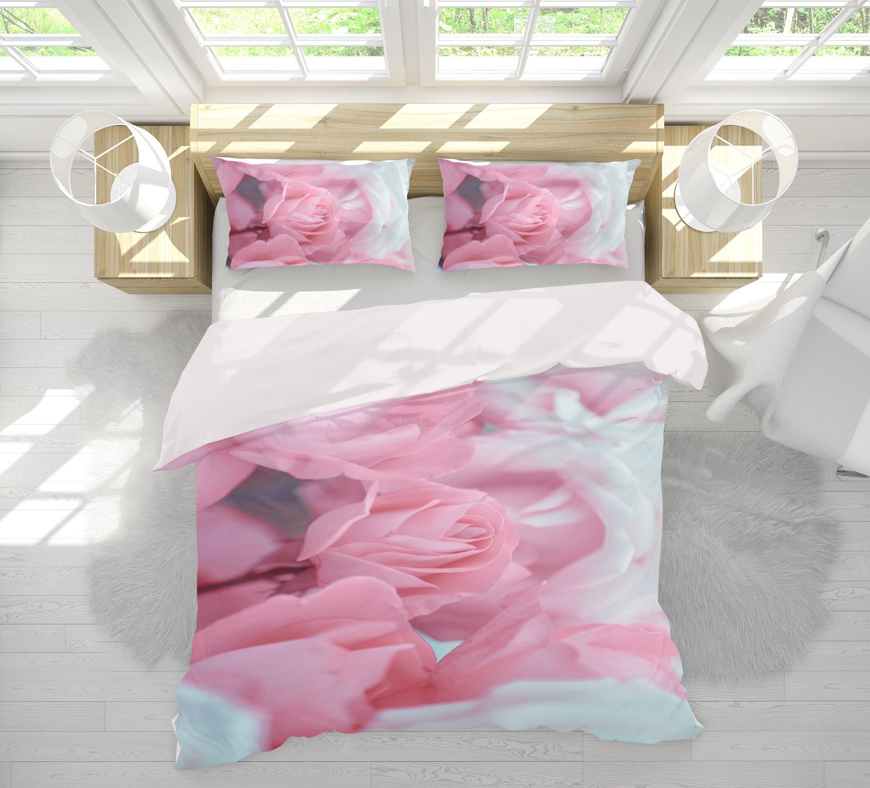3D Beautiful Rose 6917 Assaf Frank Bedding Bed Pillowcases Quilt Cover Duvet Cover