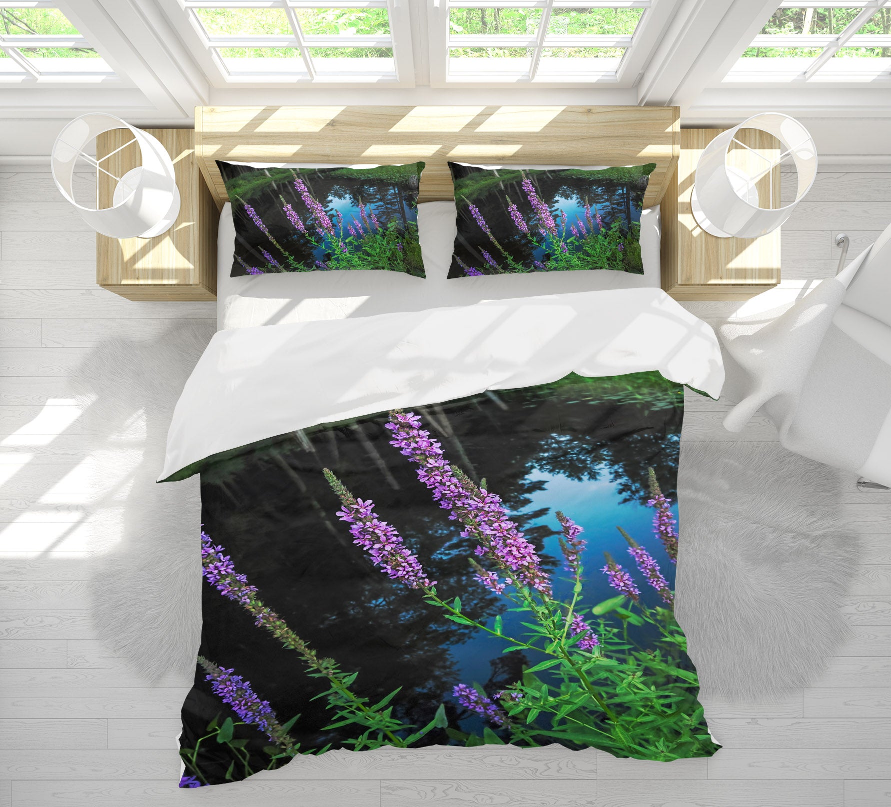 3D Purple Reign 86011 Jerry LoFaro bedding Bed Pillowcases Quilt