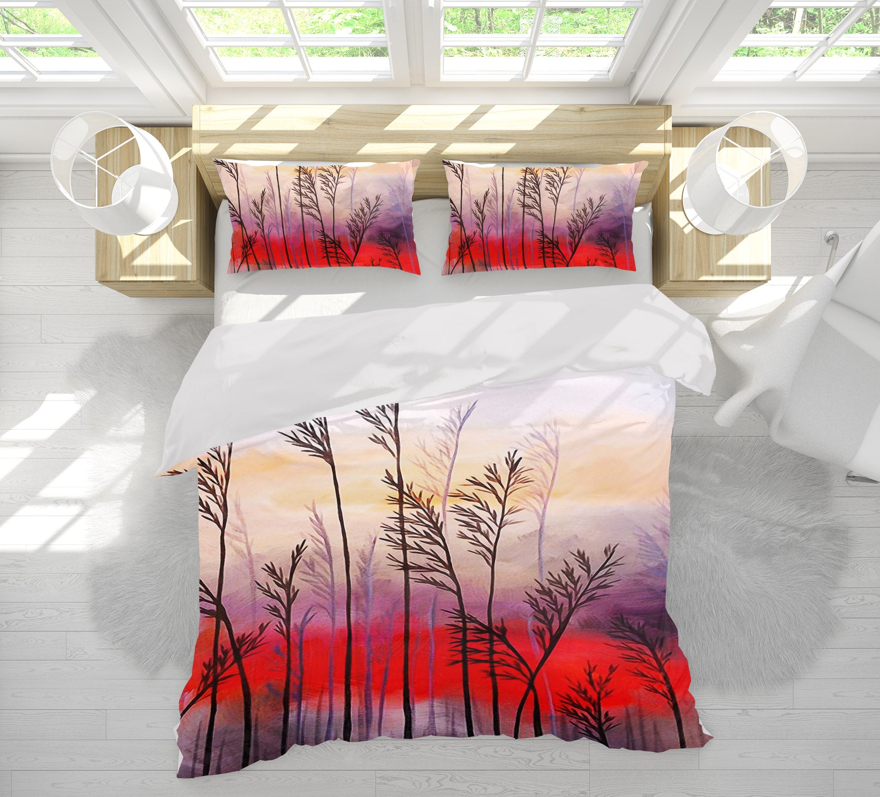 3D Grass 12136 Bed Pillowcases Quilt