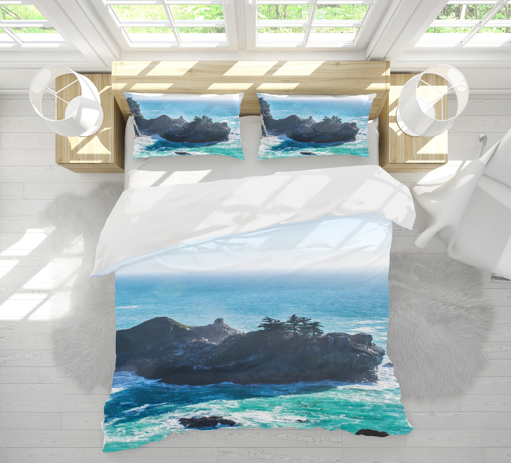 3D Island 19124 Bed Pillowcases Quilt