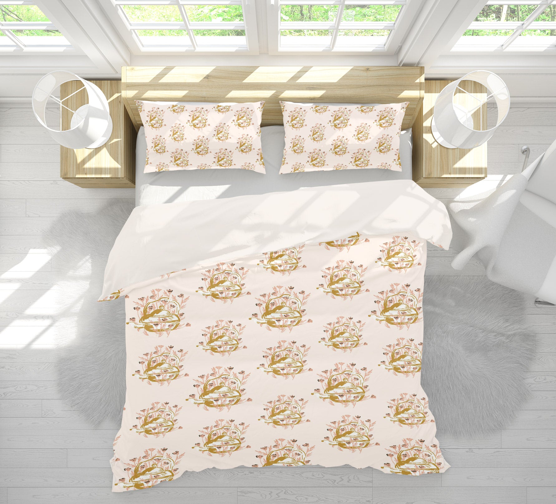 3D Flower Basket 018 Kashmira Jayaprakash Bedding Bed Pillowcases Quilt