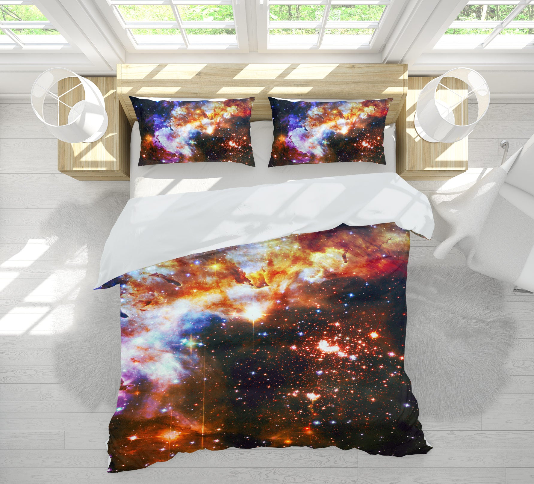 3D Starlight 14012 Bed Pillowcases Quilt