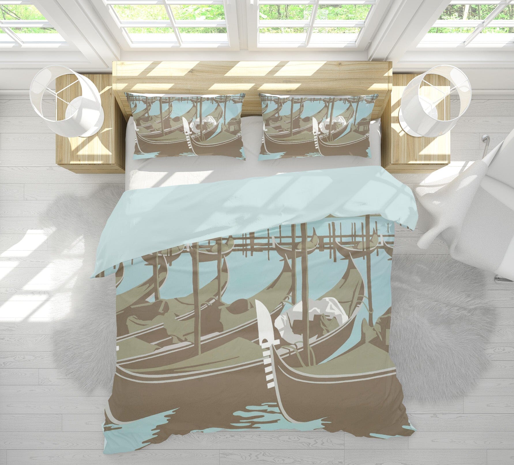 3D Venice 2076 Steve Read Bedding Bed Pillowcases Quilt Quiet Covers AJ Creativity Home 