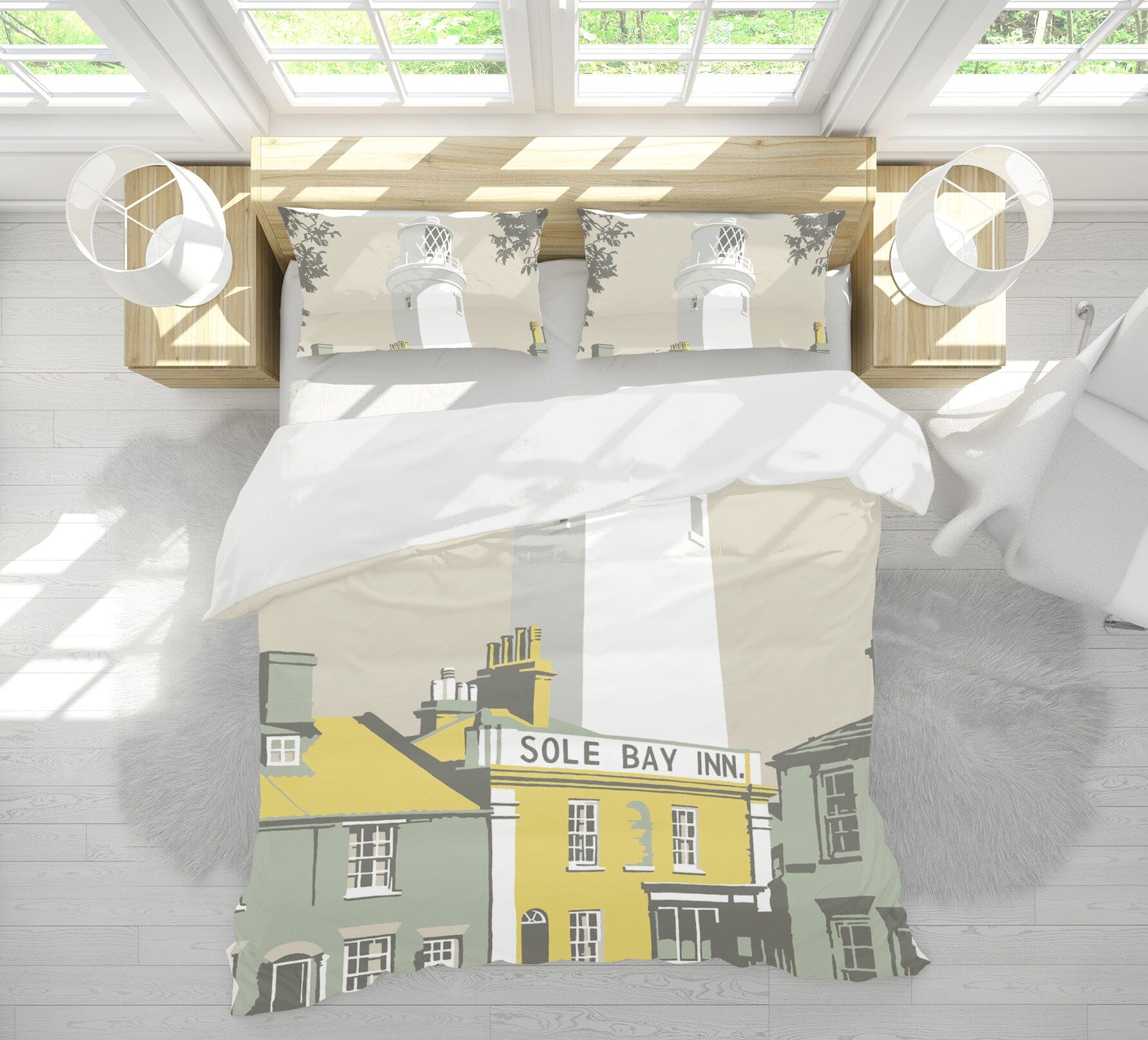 3D Sole Bay Inn 2056 Steve Read Bedding Bed Pillowcases Quilt Quiet Covers AJ Creativity Home 