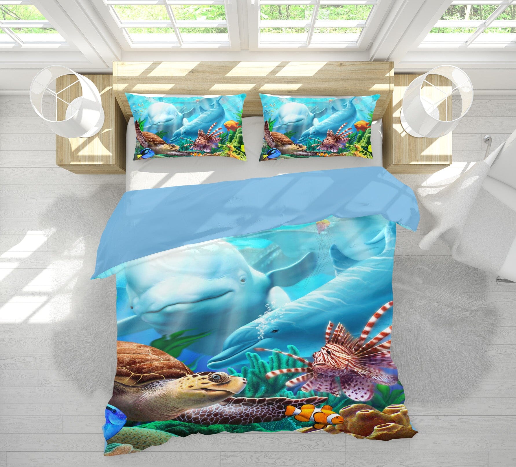 3D Seavilians 2131 Jerry LoFaro bedding Bed Pillowcases Quilt Quiet Covers AJ Creativity Home 