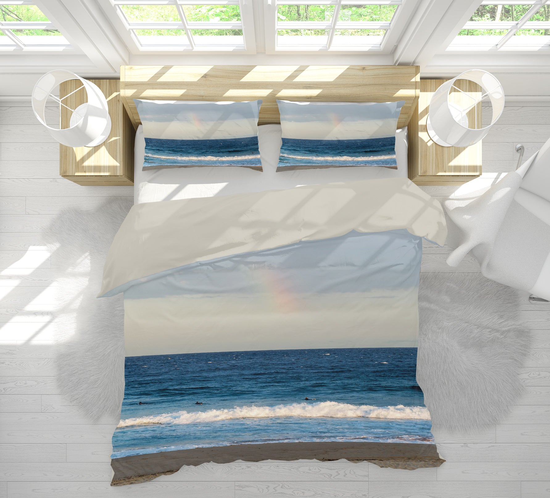 3D Sea Surface 13013 Bed Pillowcases Quilt