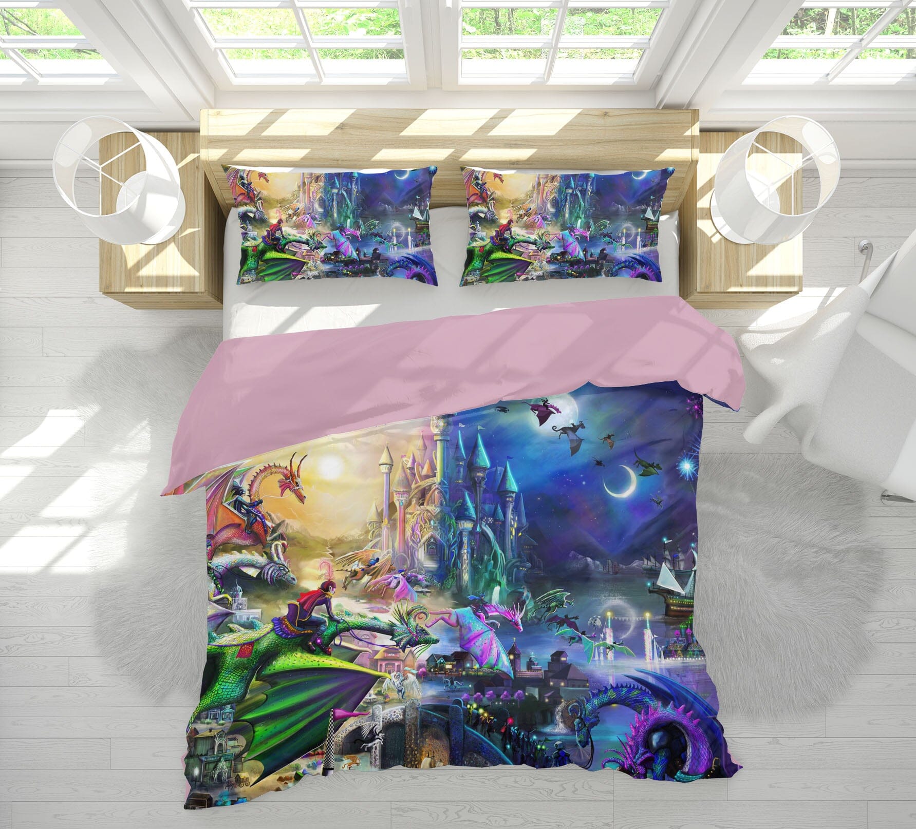 3D Wonderland 110 Rose Catherine Khan Bedding Bed Pillowcases Quilt Quiet Covers AJ Creativity Home 