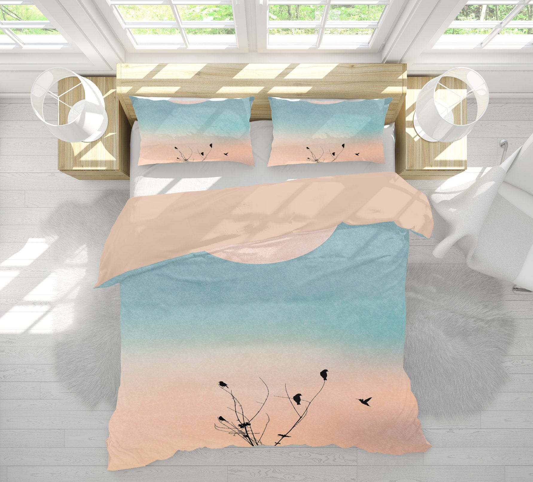 3D Waking Up Warm 2125 Boris Draschoff Bedding Bed Pillowcases Quilt Quiet Covers AJ Creativity Home 