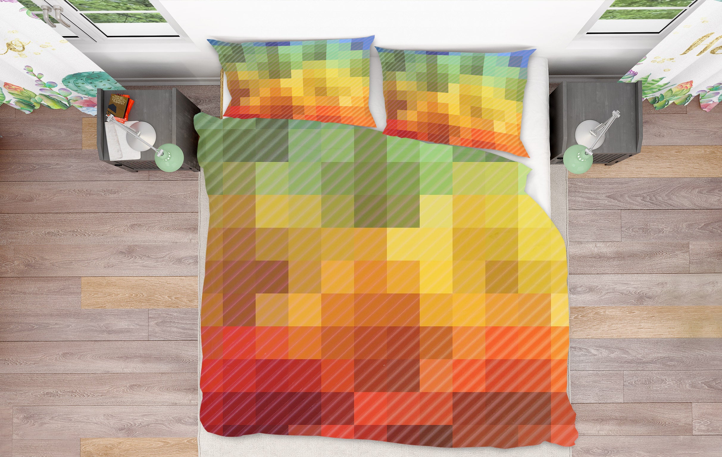 3D Color Mosaic 19129 Shandra Smith Bedding Bed Pillowcases Quilt