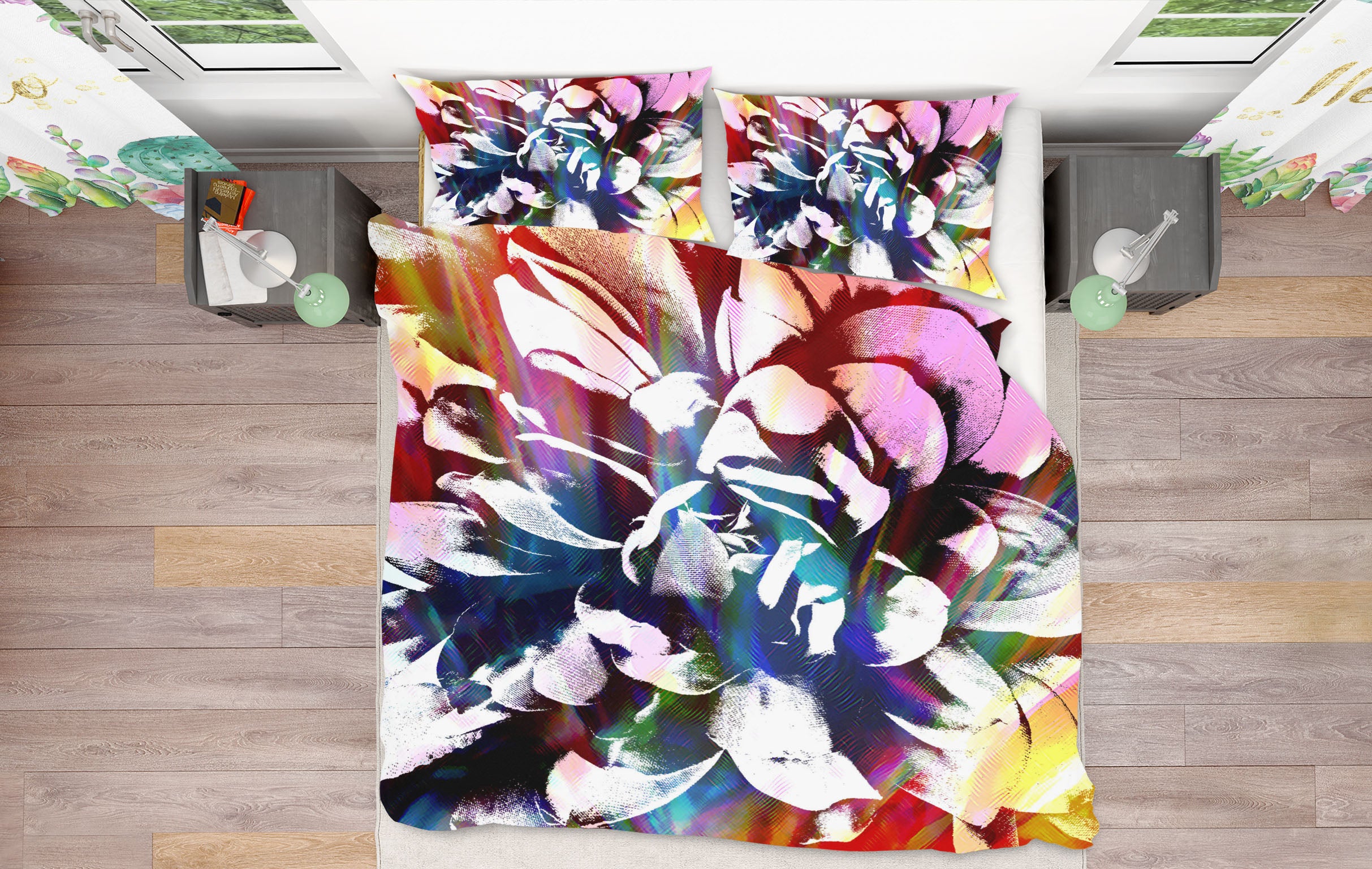 3D Flowers 19140 Shandra Smith Bedding Bed Pillowcases Quilt