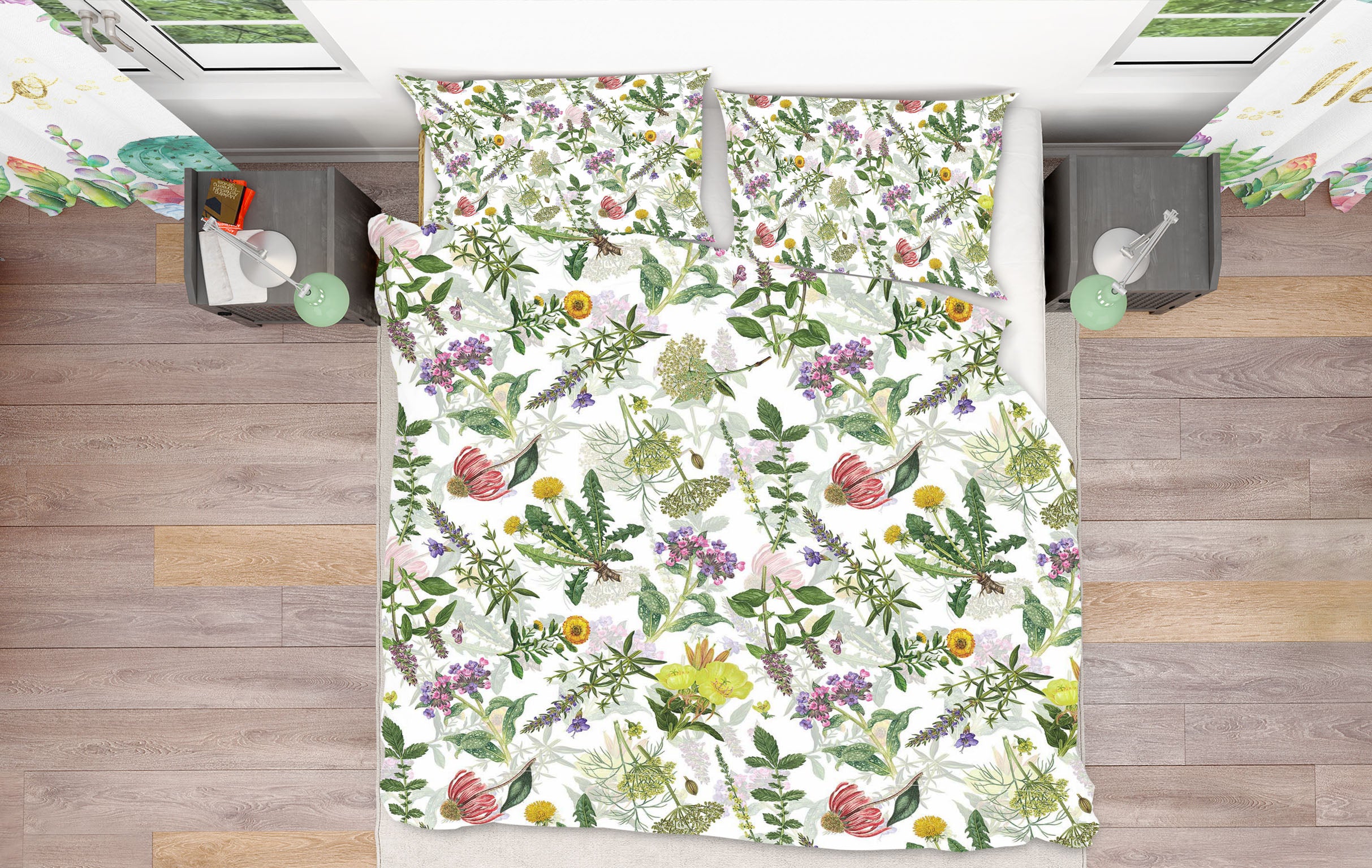 3D Flower 18213 Uta Naumann Bedding Bed Pillowcases Quilt