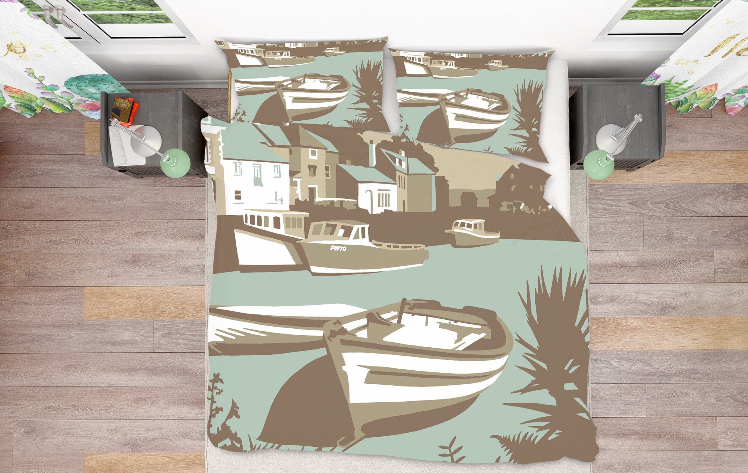 3D Padstow 2033 Steve Read Bedding Bed Pillowcases Quilt Quiet Covers AJ Creativity Home 