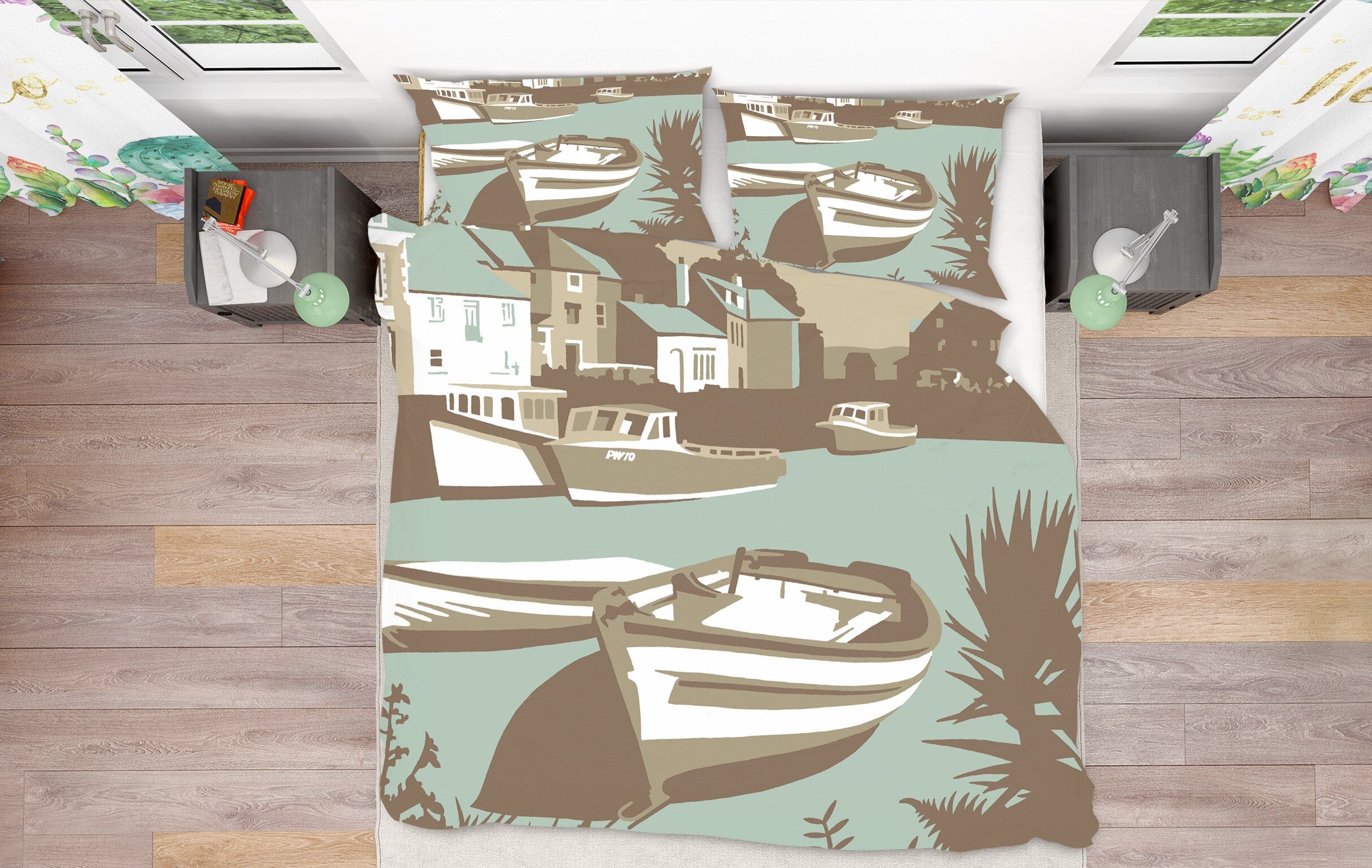 3D Padstow 2033 Steve Read Bedding Bed Pillowcases Quilt Quiet Covers AJ Creativity Home 
