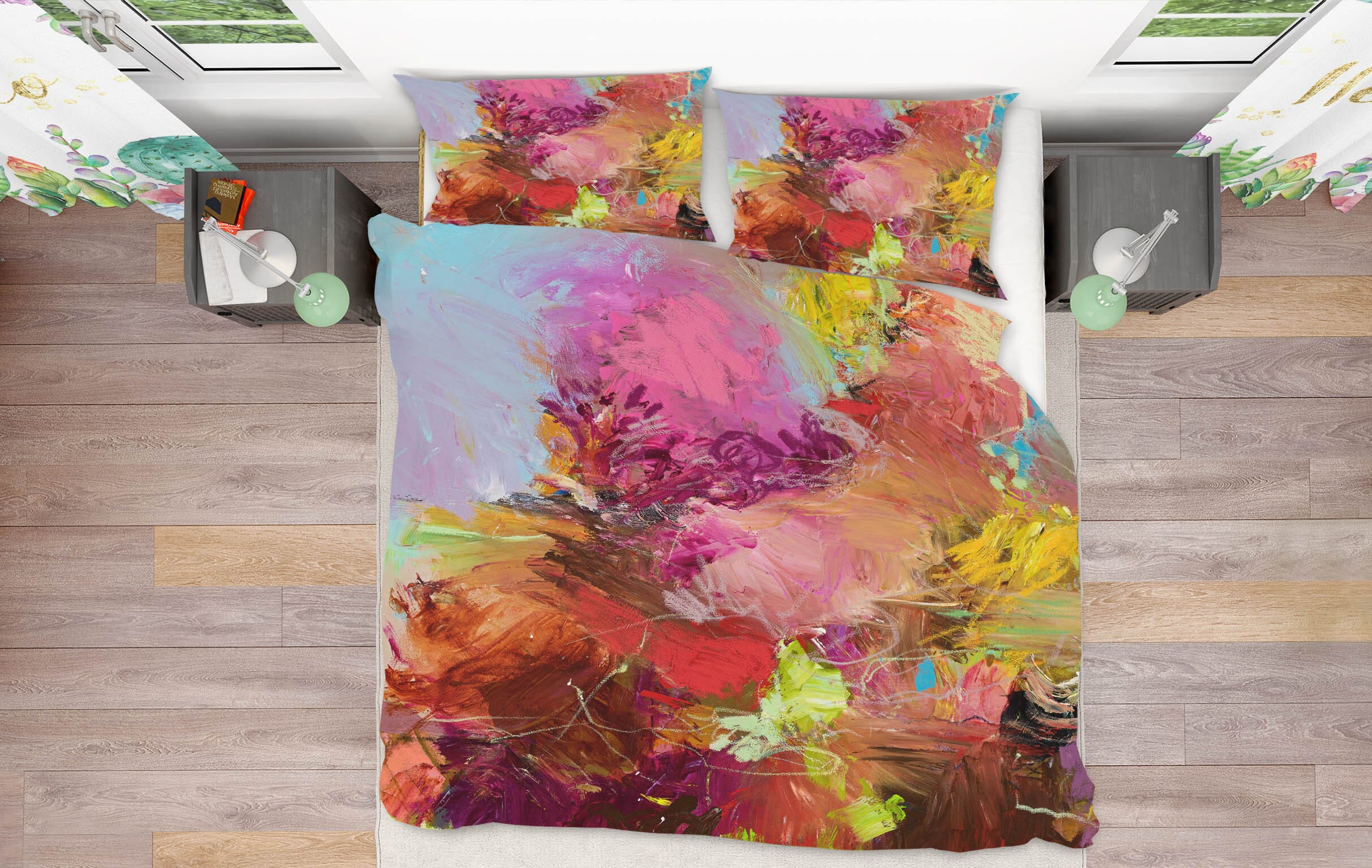 3D Thick Smoke 126 Allan P. Friedlander Bedding Bed Pillowcases Quilt Quiet Covers AJ Creativity Home 