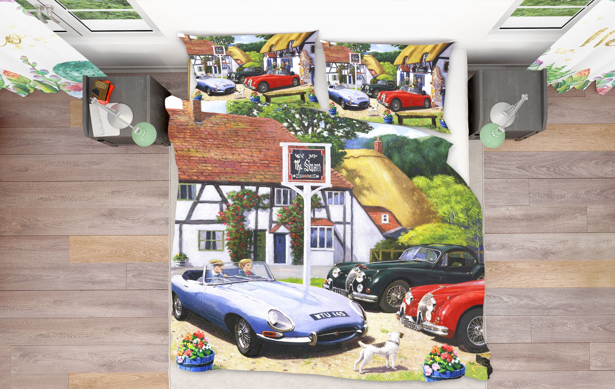 3D House Car 12517 Kevin Walsh Bedding Bed Pillowcases Quilt