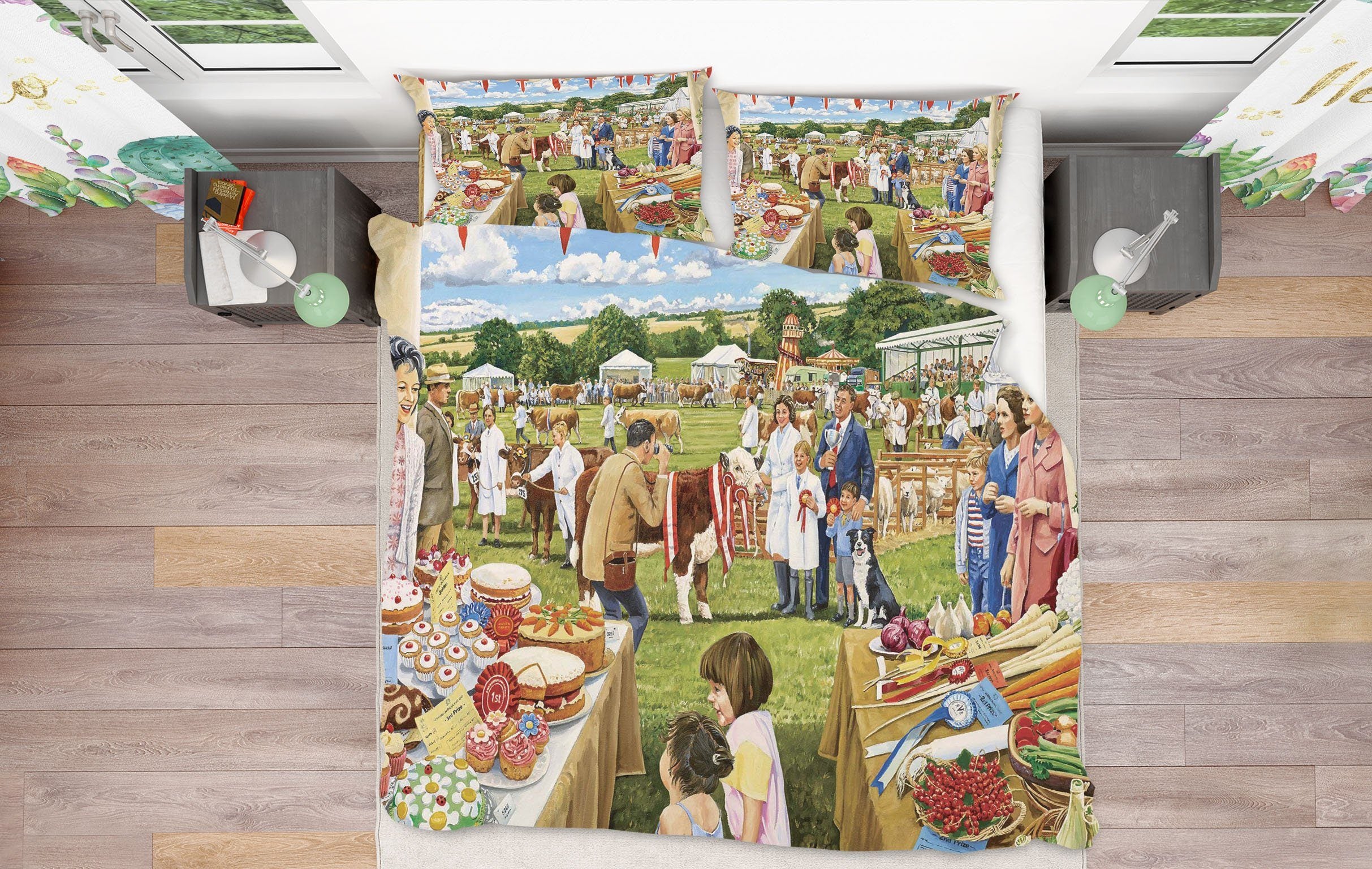 3D Best In Show 2008 Trevor Mitchell bedding Bed Pillowcases Quilt Quiet Covers AJ Creativity Home 