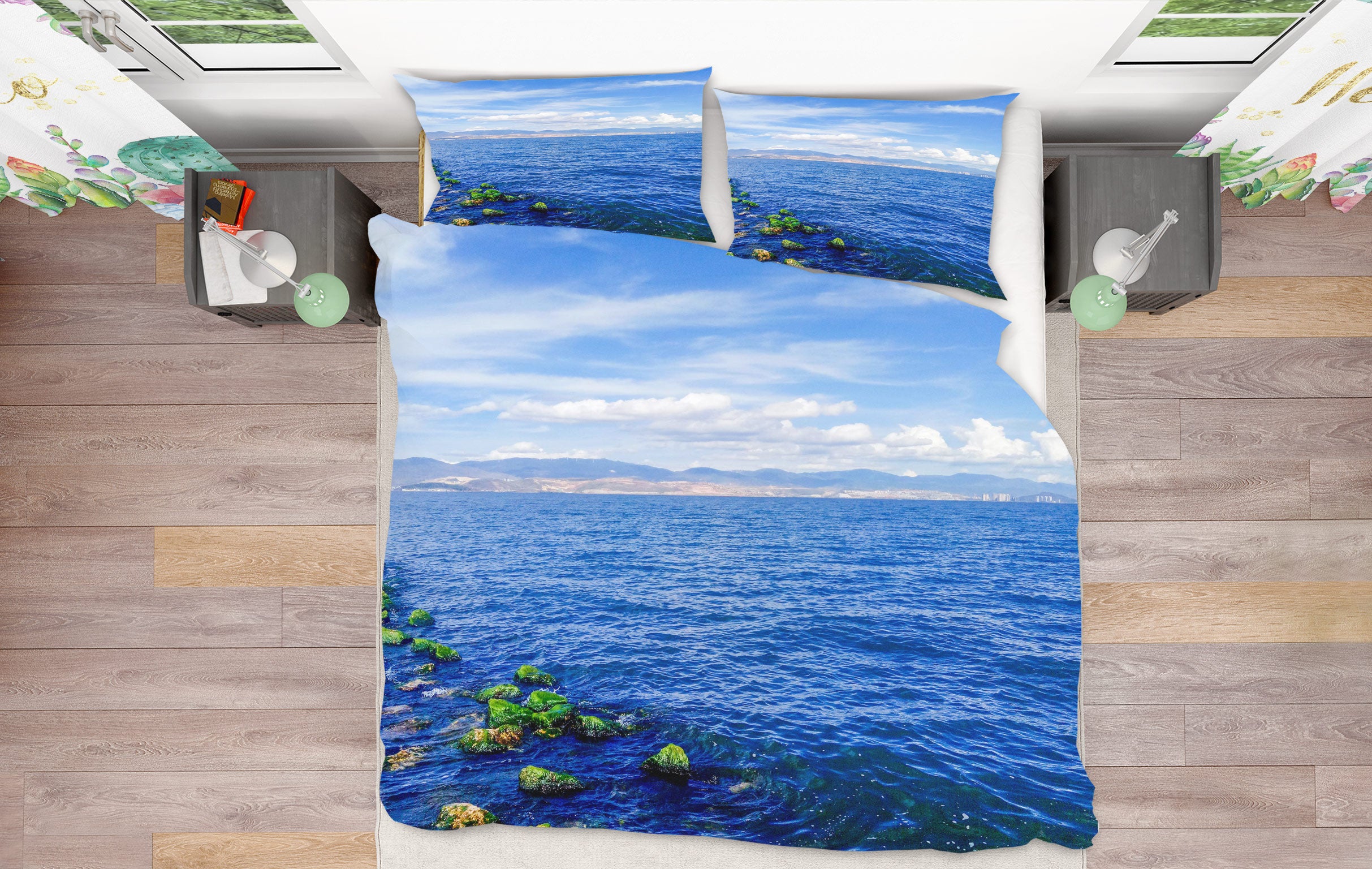 3D Ocean 16092 Bed Pillowcases Quilt