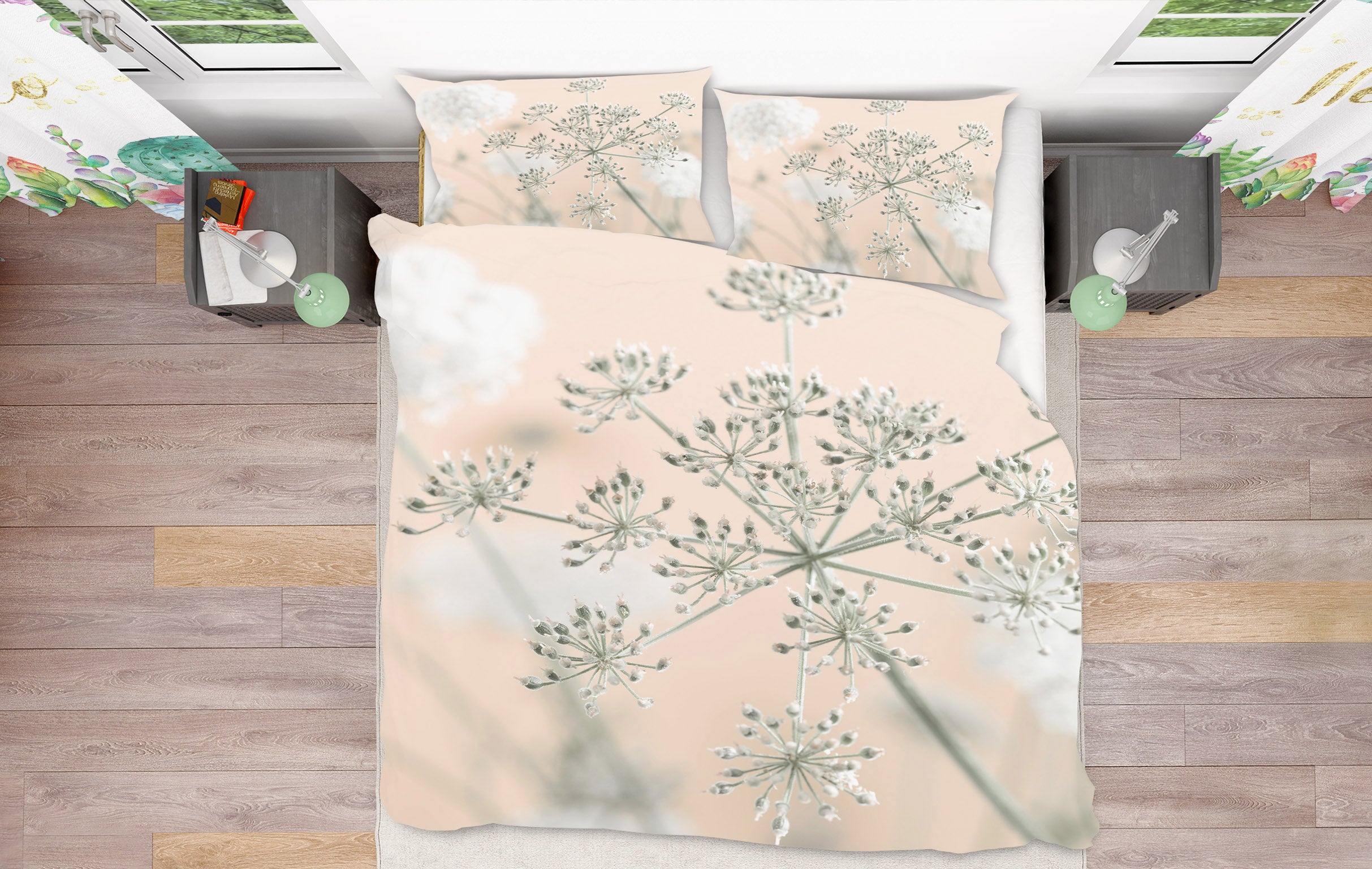 3D Flower 8608 Assaf Frank Bedding Bed Pillowcases Quilt