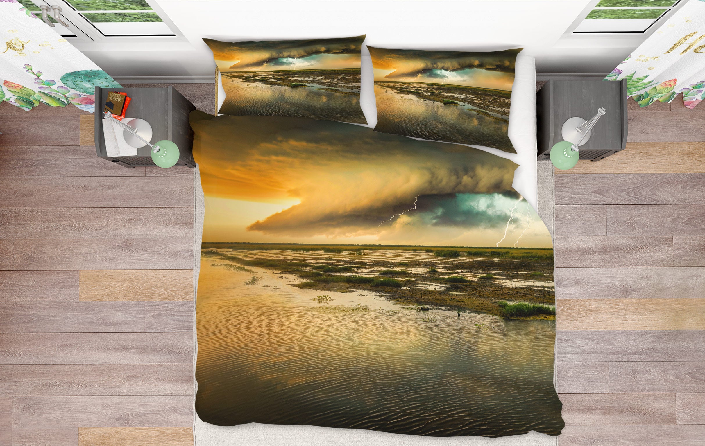 3D Sky Seaside 8516 Beth Sheridan Bedding Bed Pillowcases Quilt