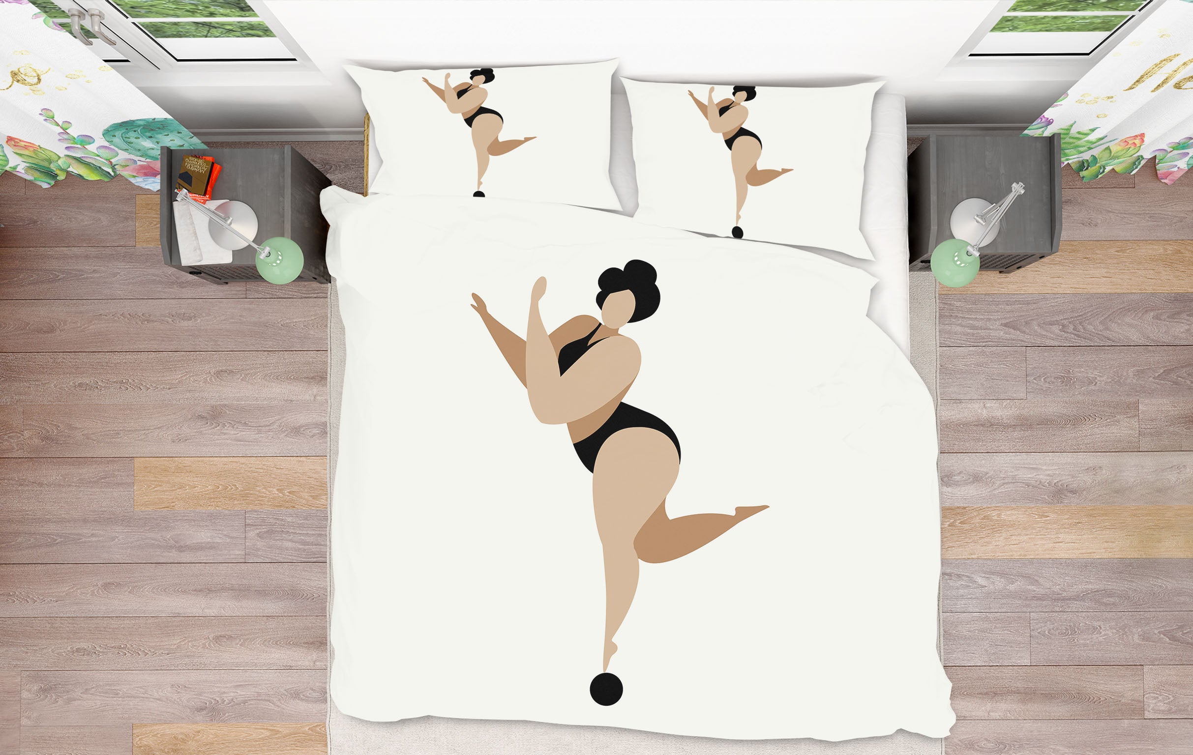 3D Athlete Pattern 134 Boris Draschoff Bedding Bed Pillowcases Quilt