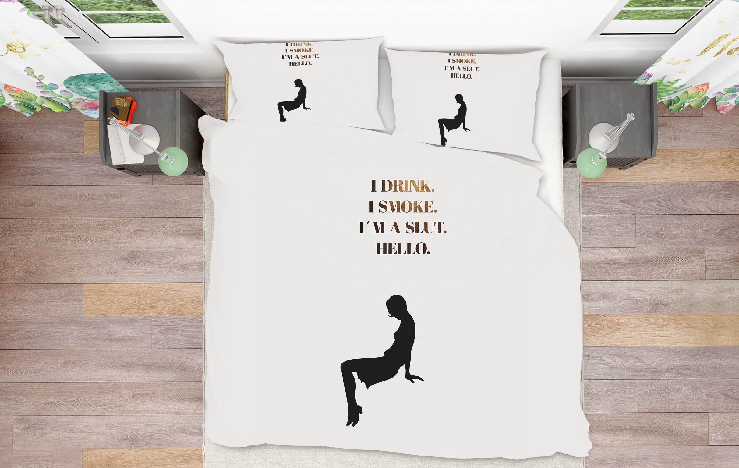 3D Woman Pattern 152 Boris Draschoff Bedding Bed Pillowcases Quilt