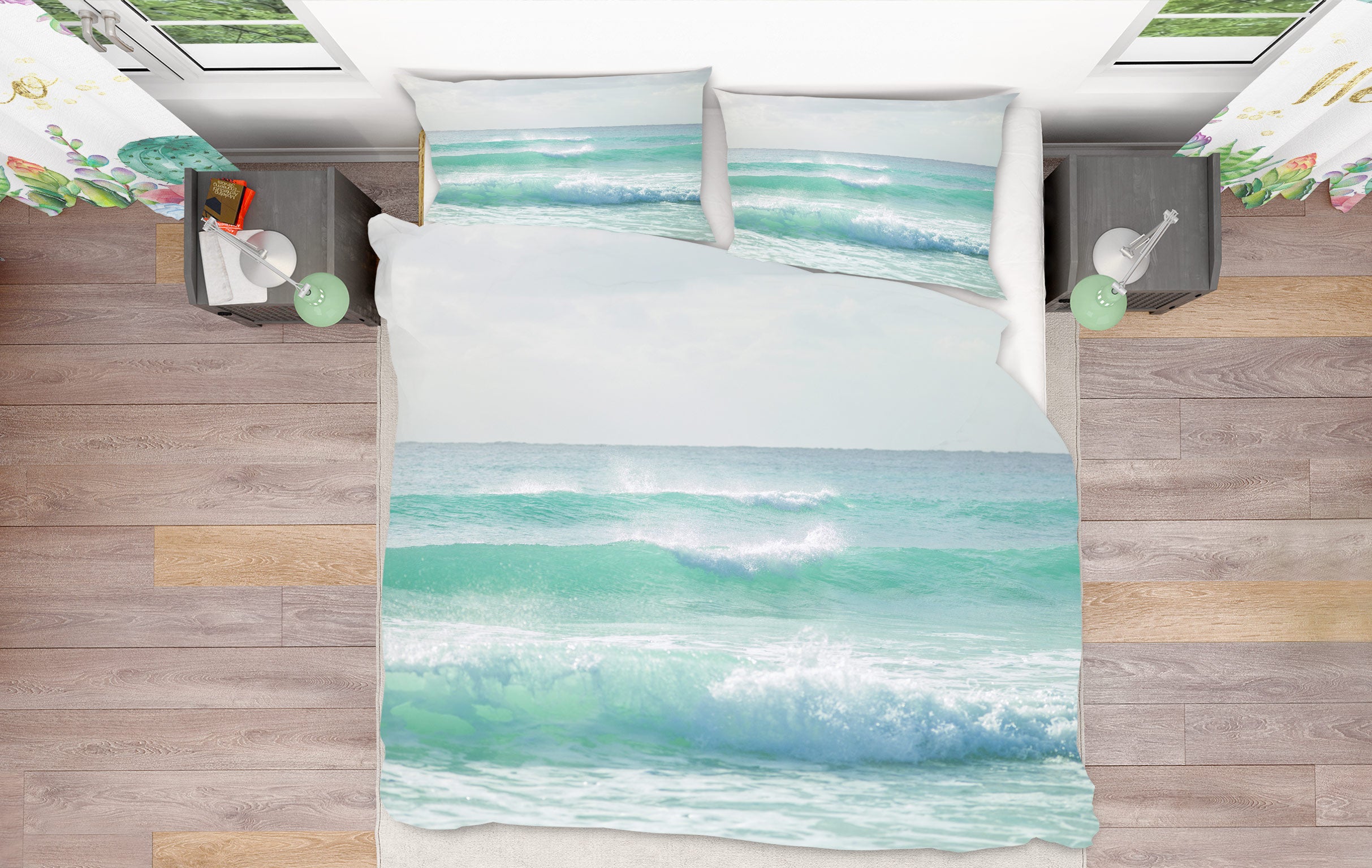 3D Sea Foam 6936 Assaf Frank Bedding Bed Pillowcases Quilt Cover Duvet Cover