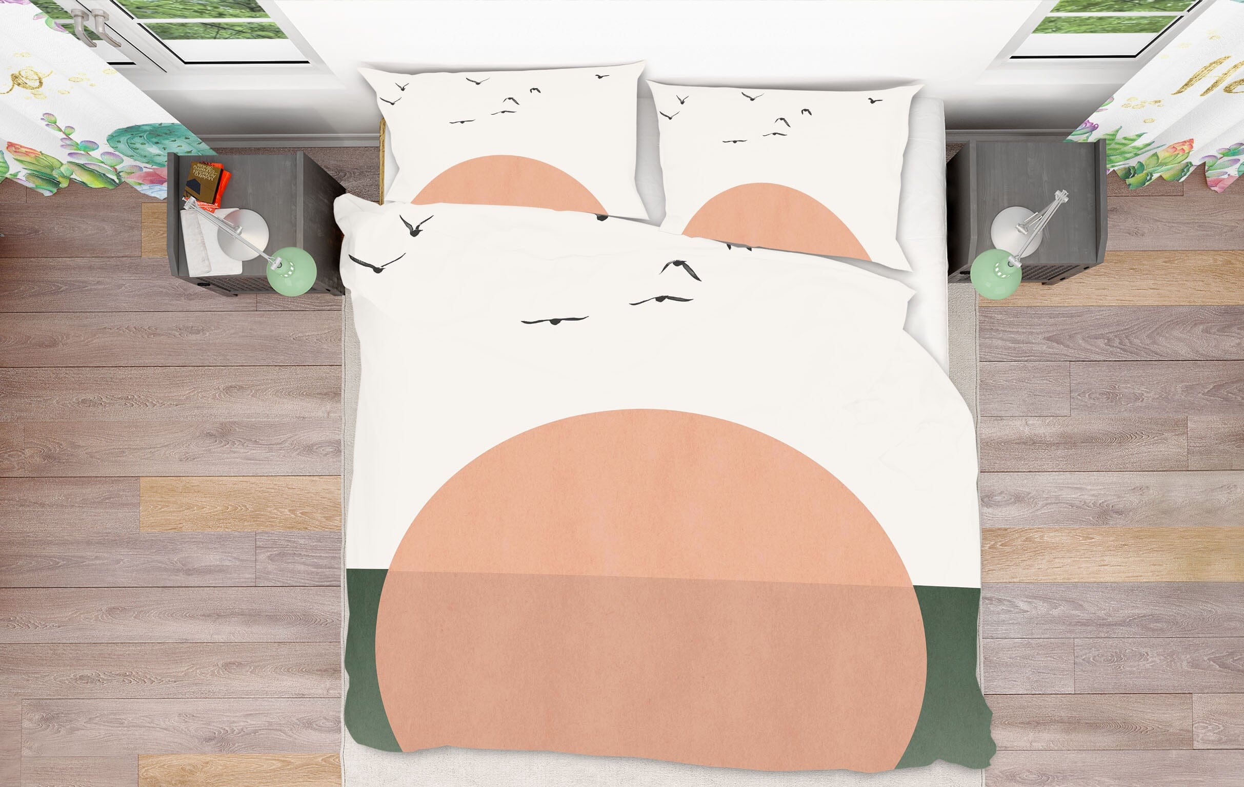 3D Rising 2109 Boris Draschoff Bedding Bed Pillowcases Quilt Quiet Covers AJ Creativity Home 