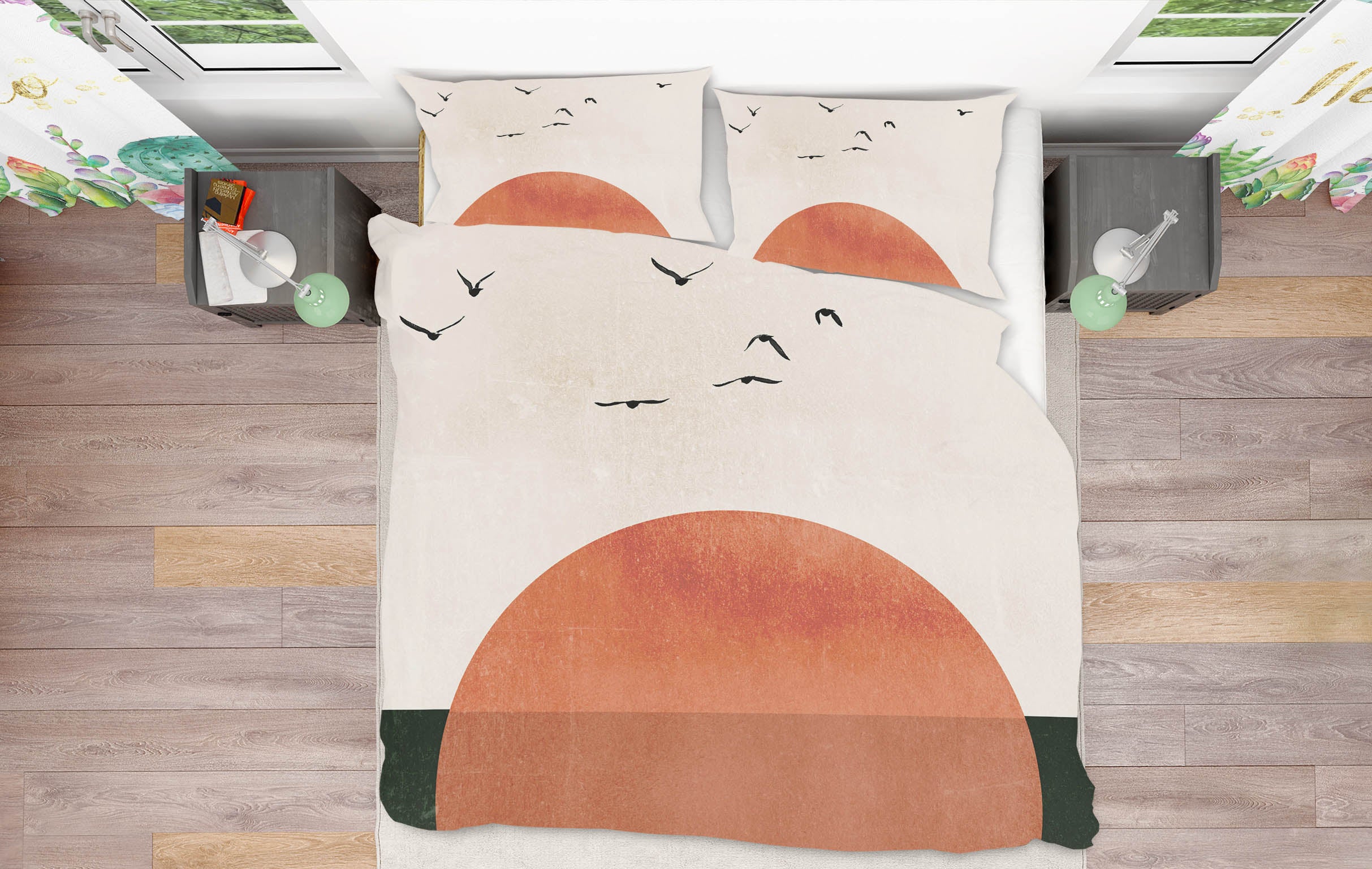 3D Sunset Sea 204 Boris Draschoff Bedding Bed Pillowcases Quilt