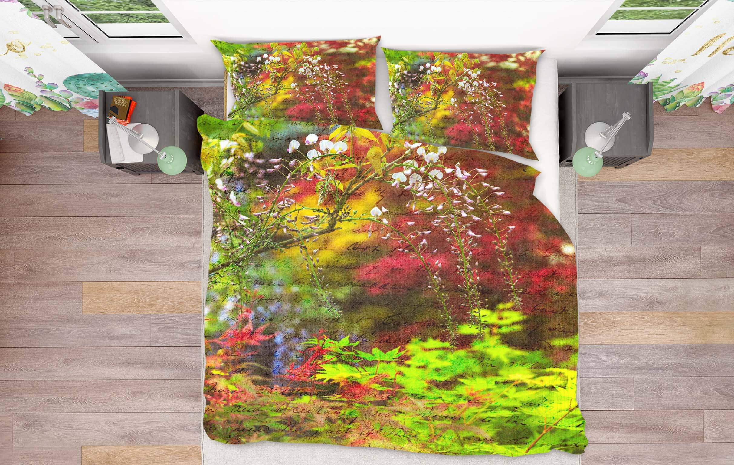 3D Spring Garden 2009 Assaf Frank Bedding Bed Pillowcases Quilt Quiet Covers AJ Creativity Home 