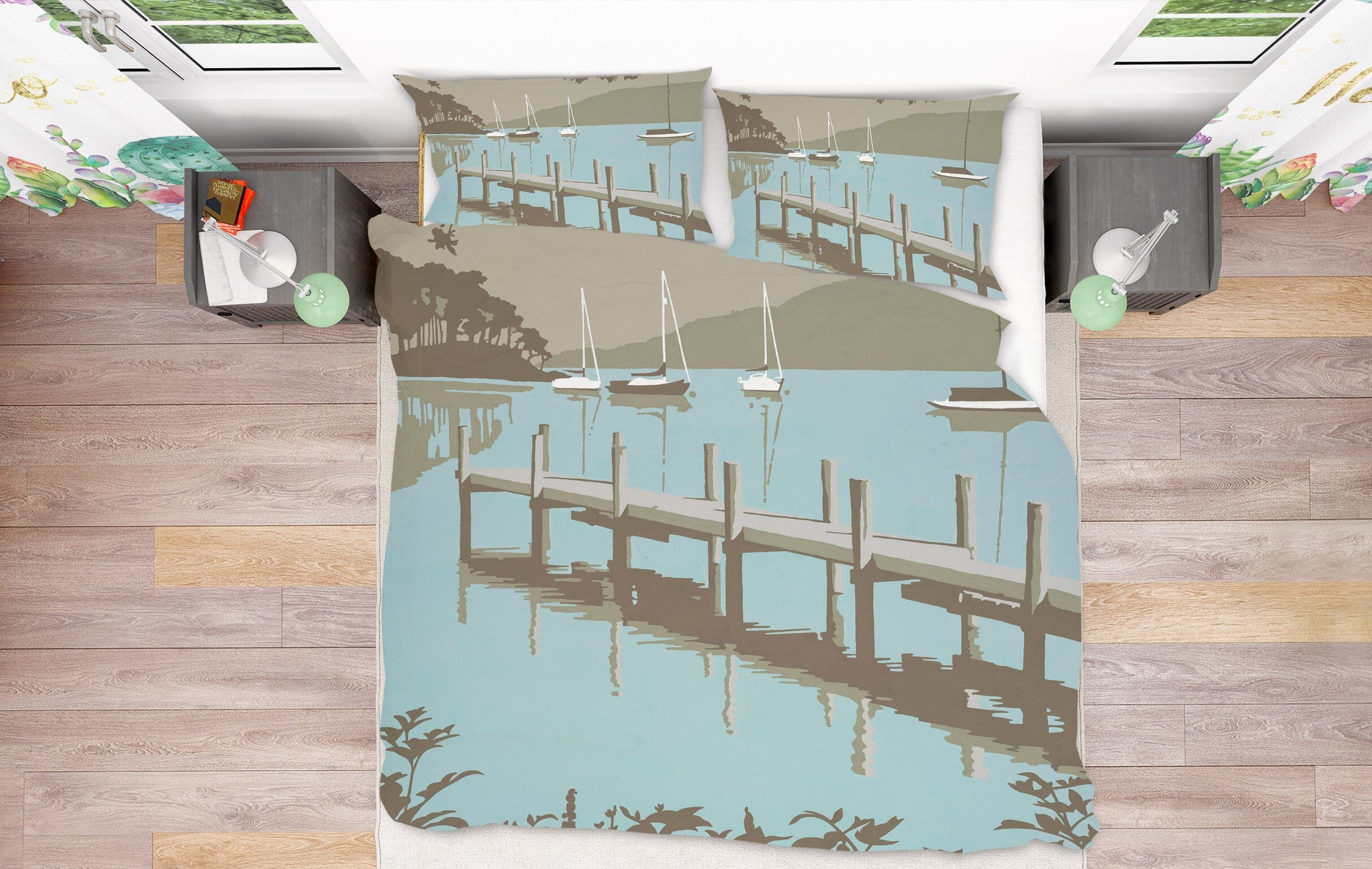 3D Windermere 2077 Steve Read Bedding Bed Pillowcases Quilt Quiet Covers AJ Creativity Home 