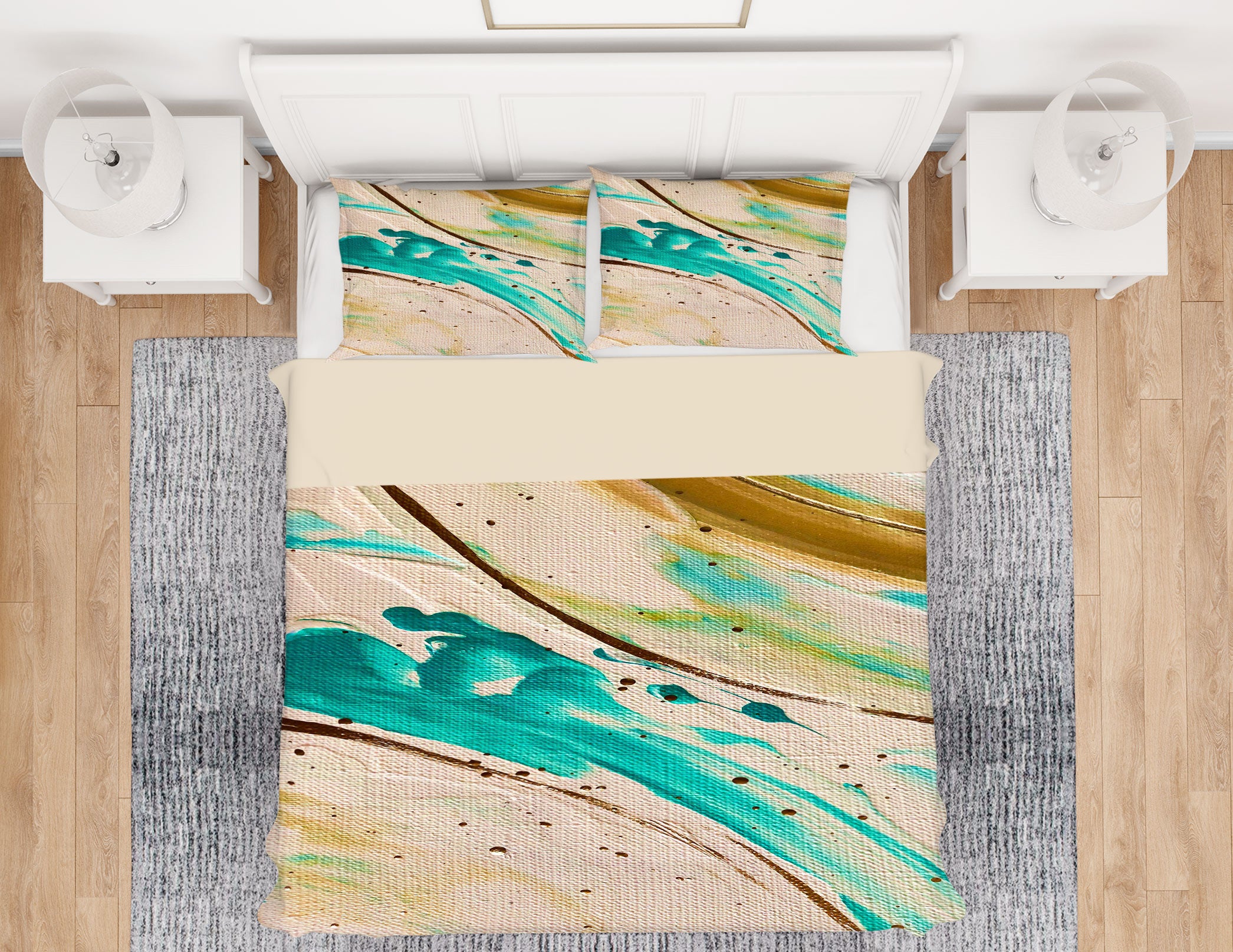 3D Watercolor 440 Skromova Marina Bedding Bed Pillowcases Quilt