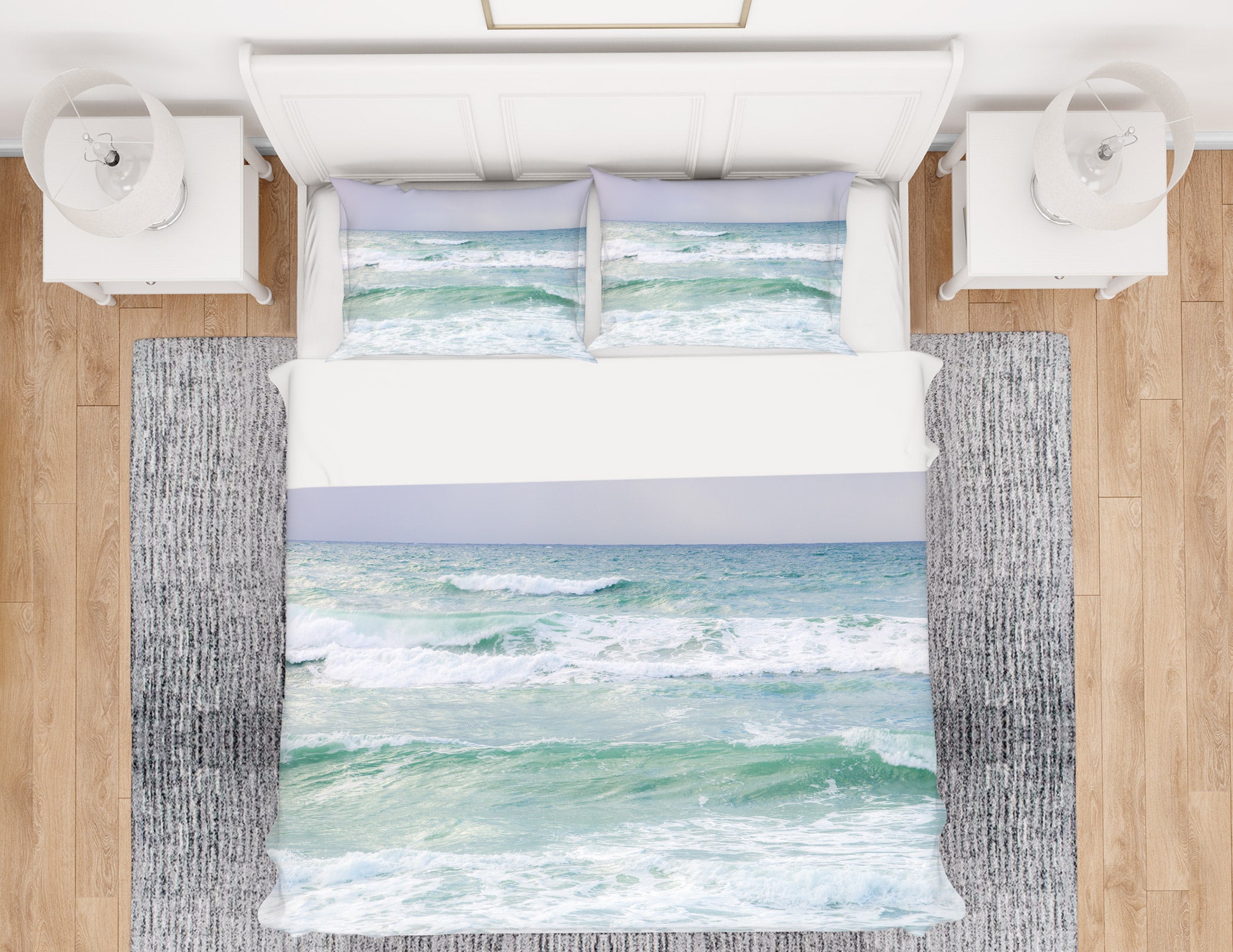 3D Ocean Waves 6926 Assaf Frank Bedding Bed Pillowcases Quilt Cover Duvet Cover