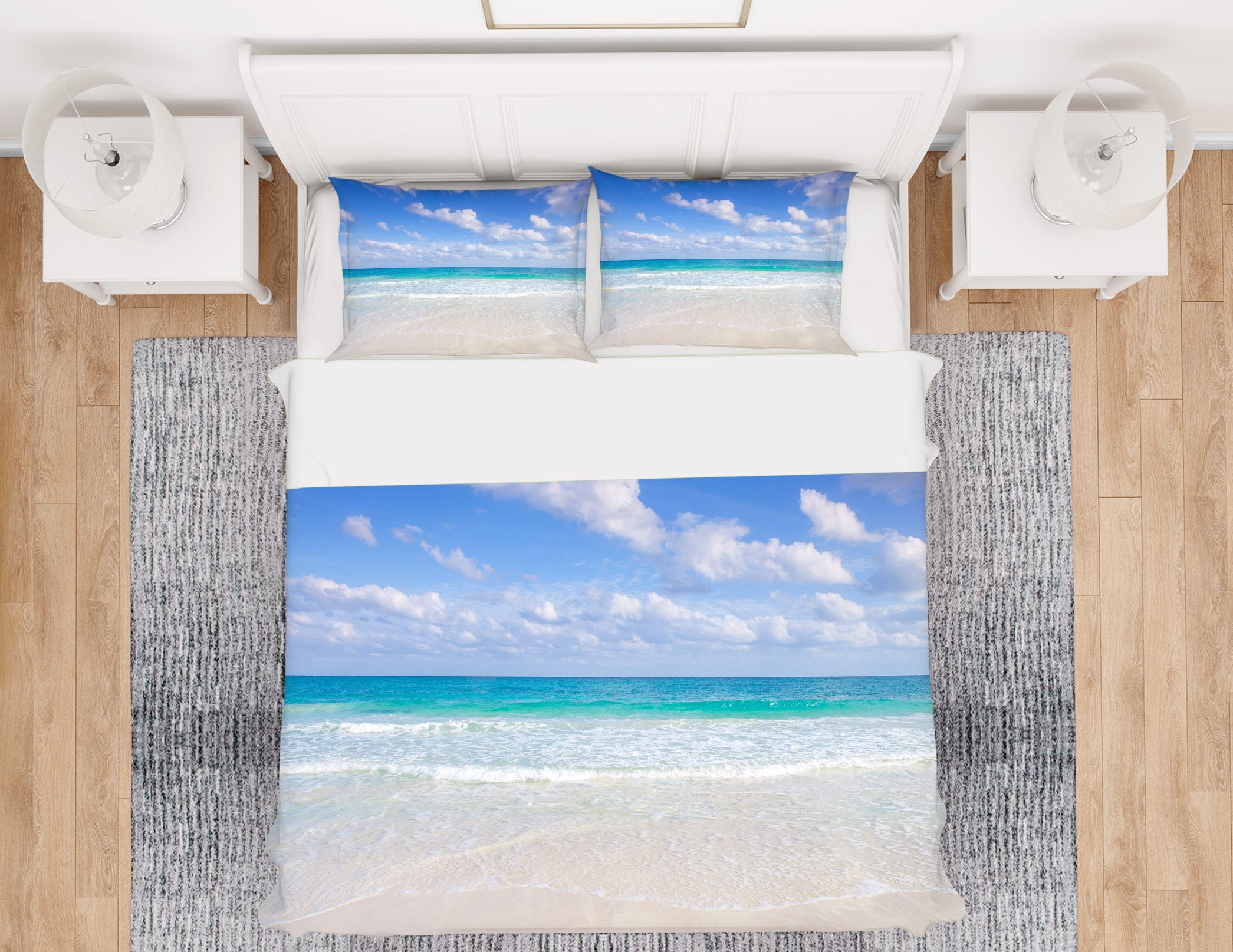 3D Beach Waves 6938 Assaf Frank Bedding Bed Pillowcases Quilt Cover Duvet Cover