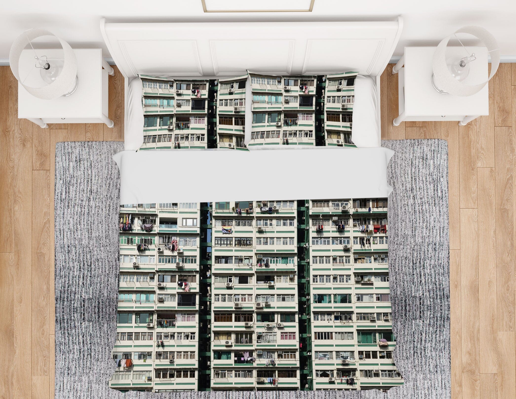 3D Tall Building 2136 Marco Carmassi Bedding Bed Pillowcases Quilt Quiet Covers AJ Creativity Home 