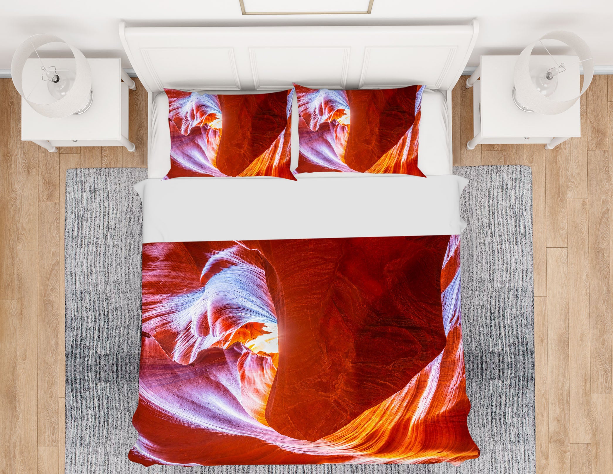 3D Antelope Wave 004 Marco Carmassi Bedding Bed Pillowcases Quilt