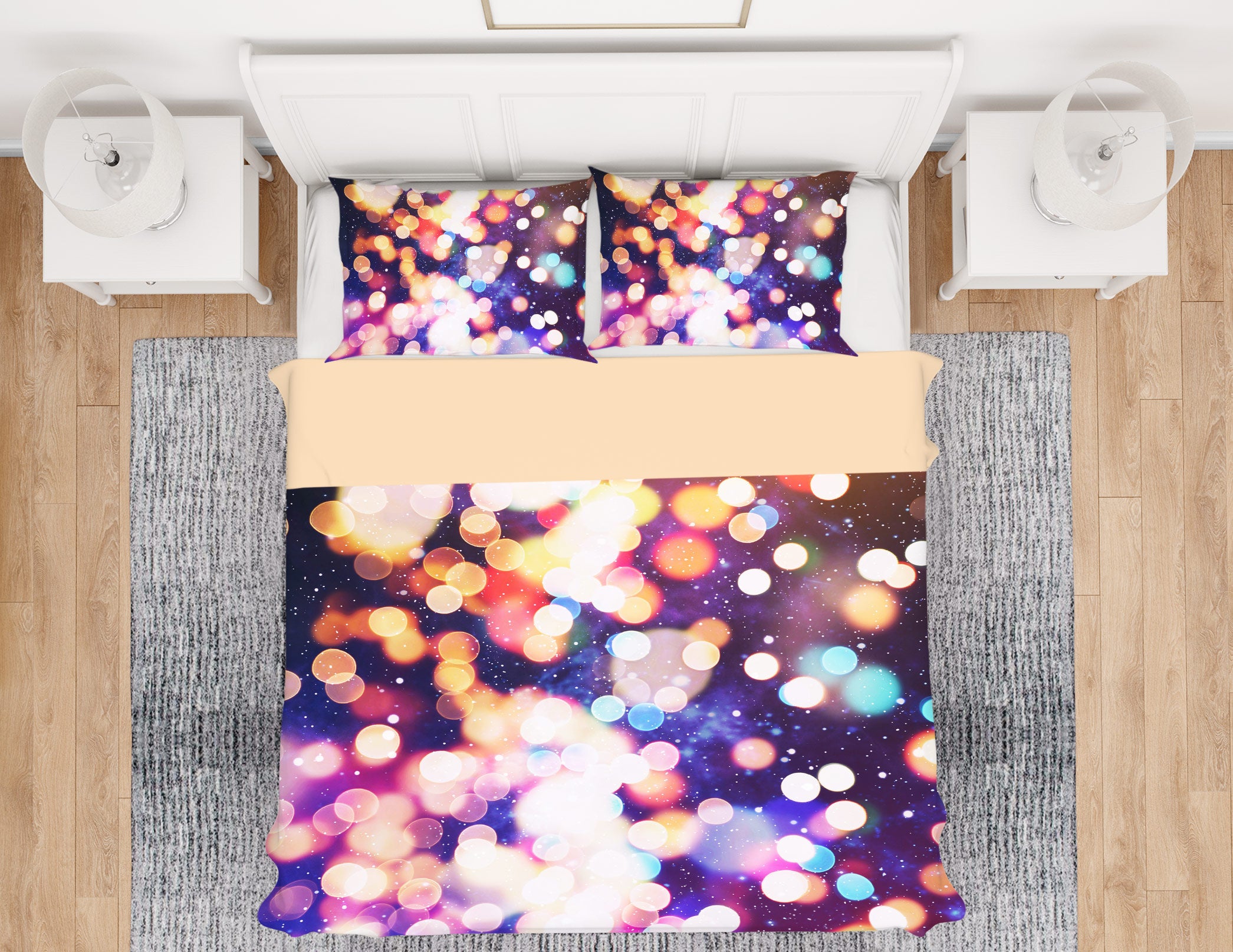 3D Light Shadow 13225 Bed Pillowcases Quilt