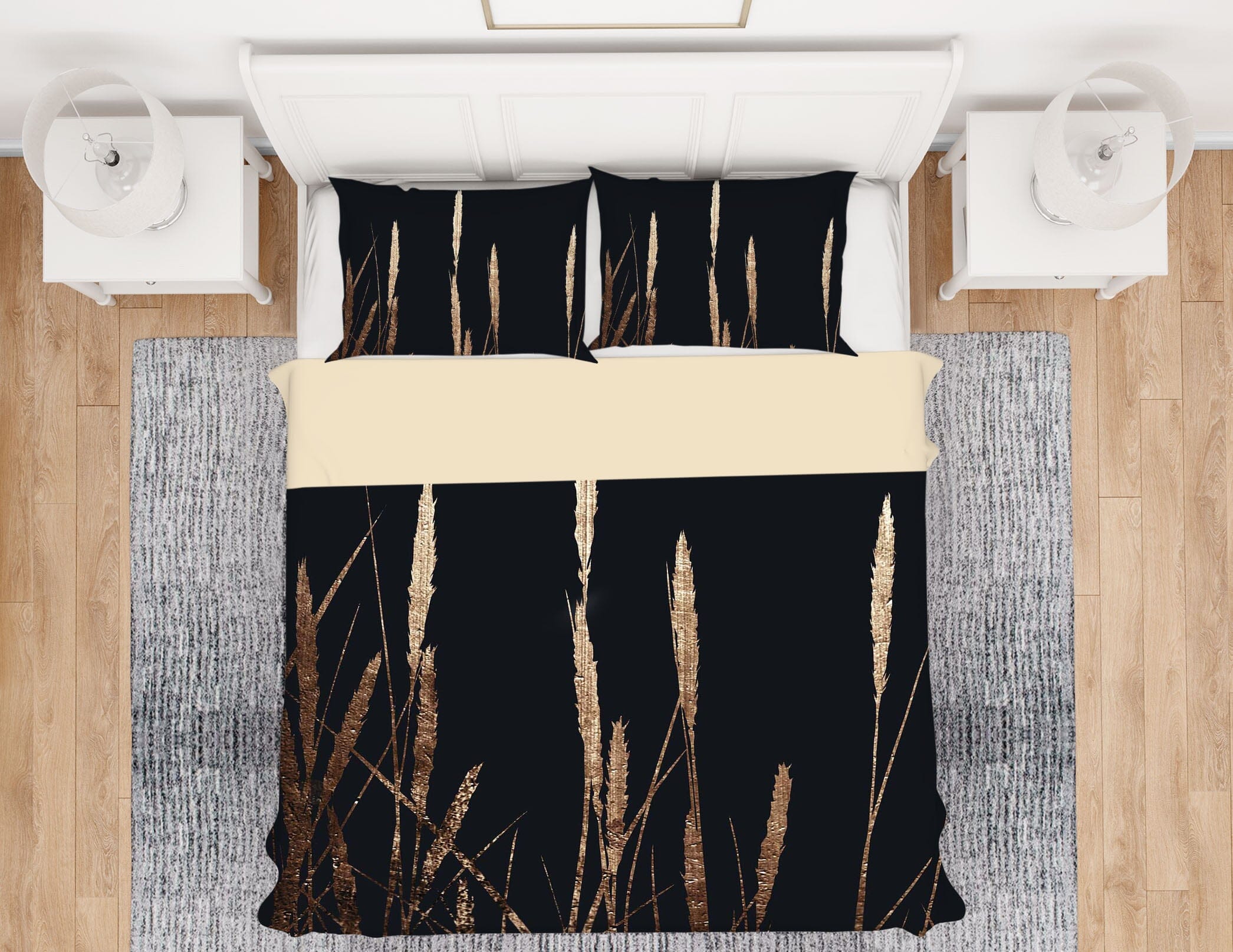 3D Golden Fields 2104 Boris Draschoff Bedding Bed Pillowcases Quilt Quiet Covers AJ Creativity Home 